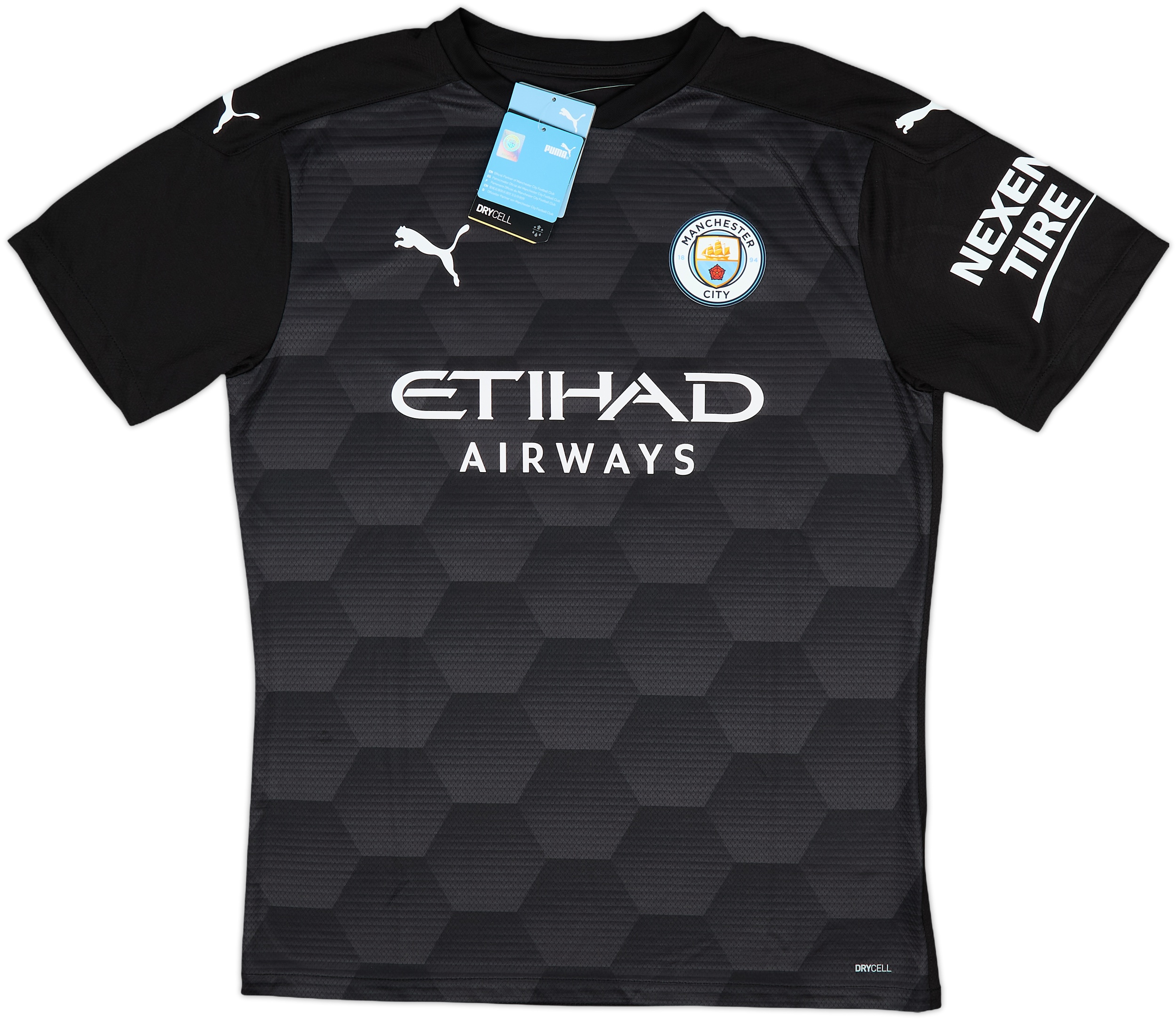2020-21 Manchester City Match Issue FA Cup GK Shirt Steffan #13 2020-21 Manchester City Match Issue FA Cup GK Shirt Steffan #13