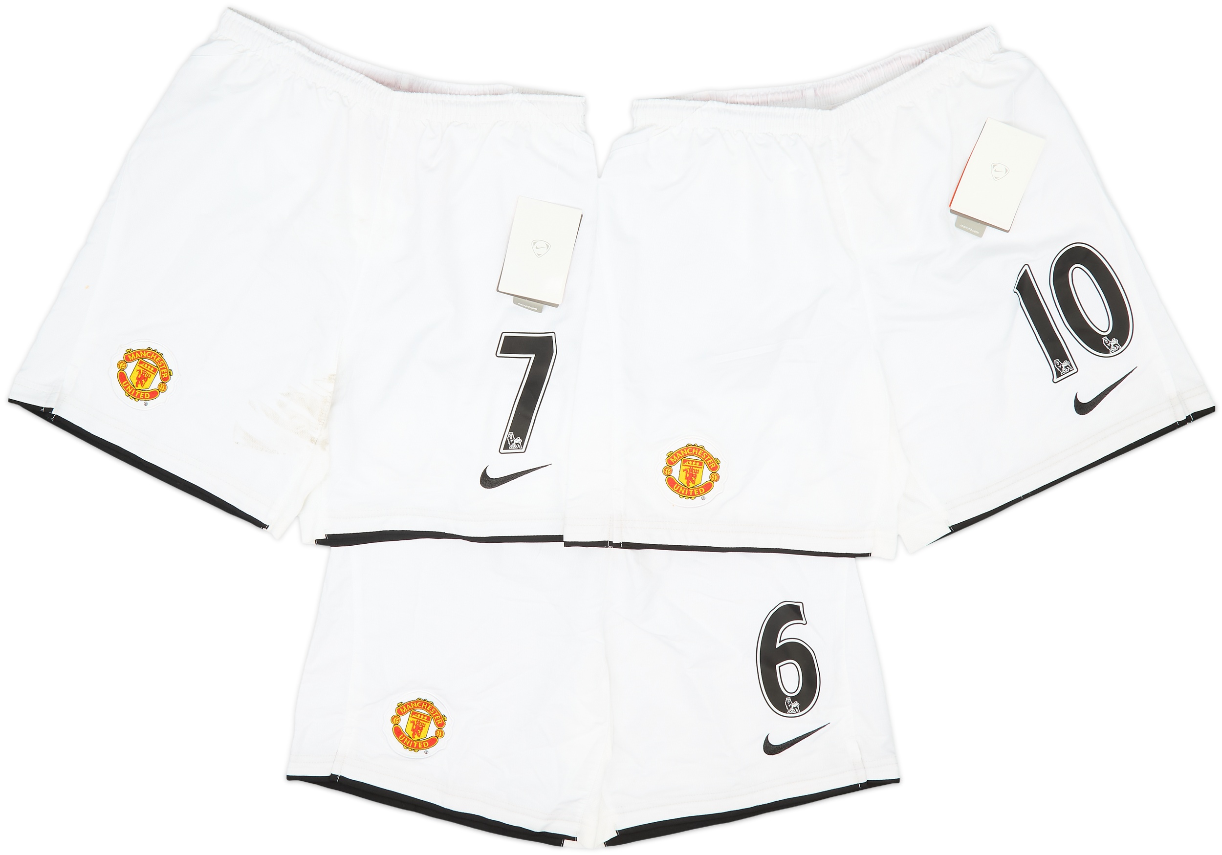 MANCHESTER UNITED 07-09 ホームユニフォーム 2007-09 Manchester United Home Shirt Rooney #10 - 5/10 - (M
