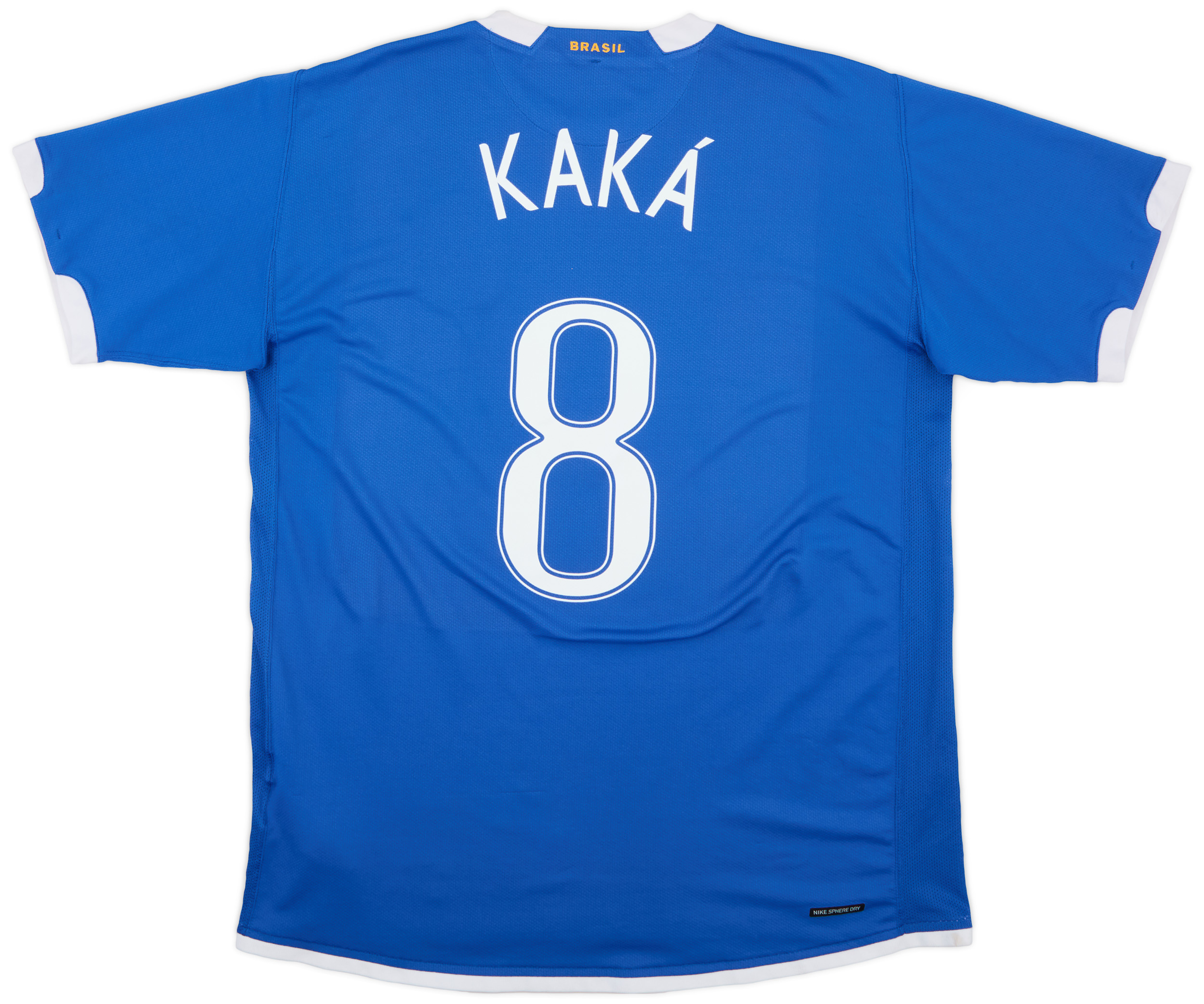 kaka 2006-07 Brazil Away Shirt Kaka #8 - 9/10 - (XL)