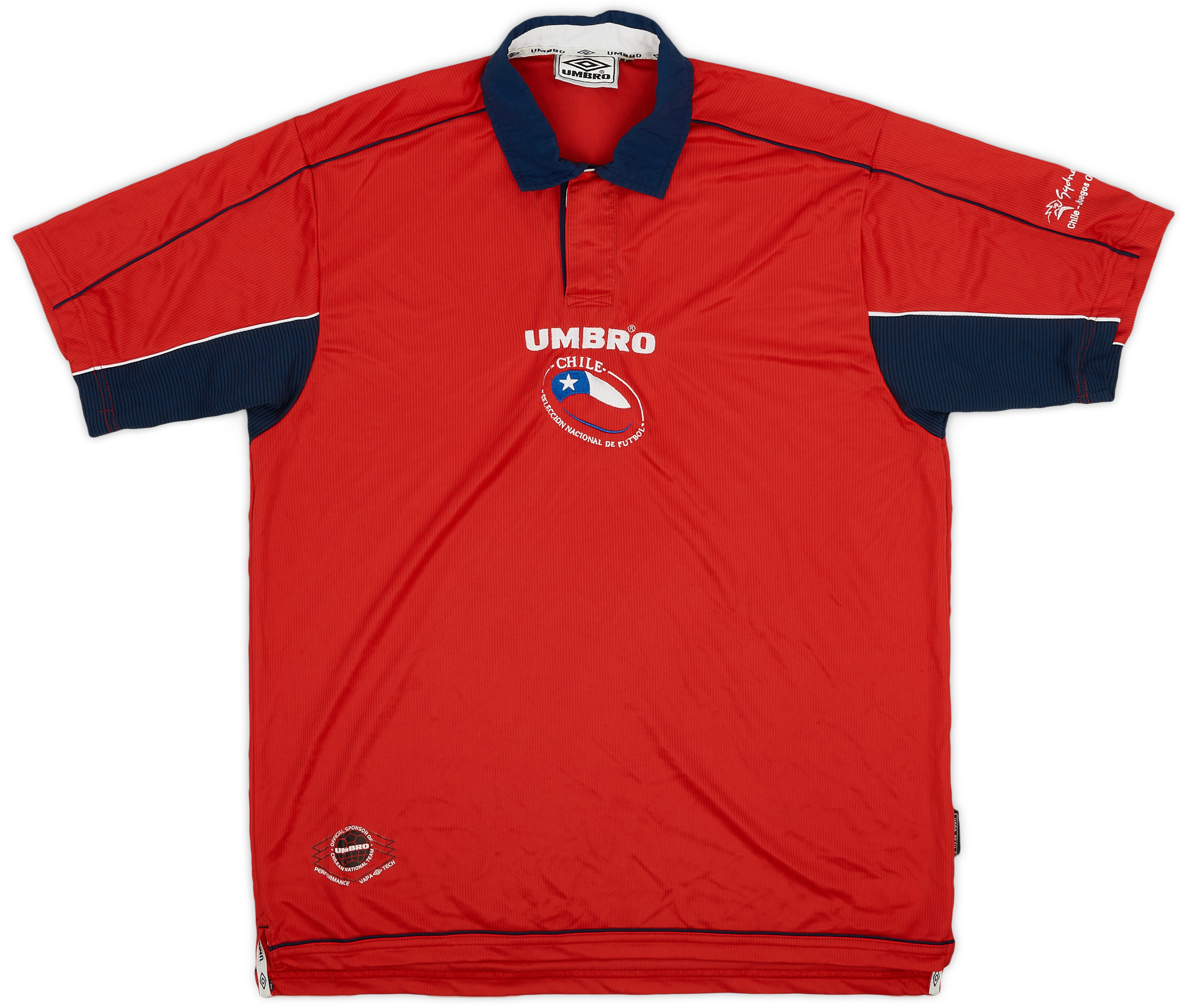 2000-01 Chile Home Shirt - 9/10 - (L)