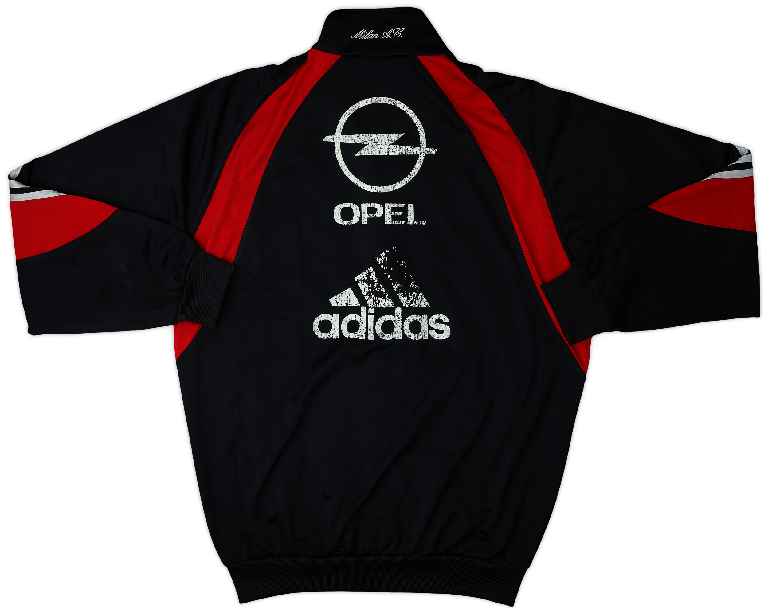 2010-11 AC Milan adidas Track Jacket - 9/10 - (M)