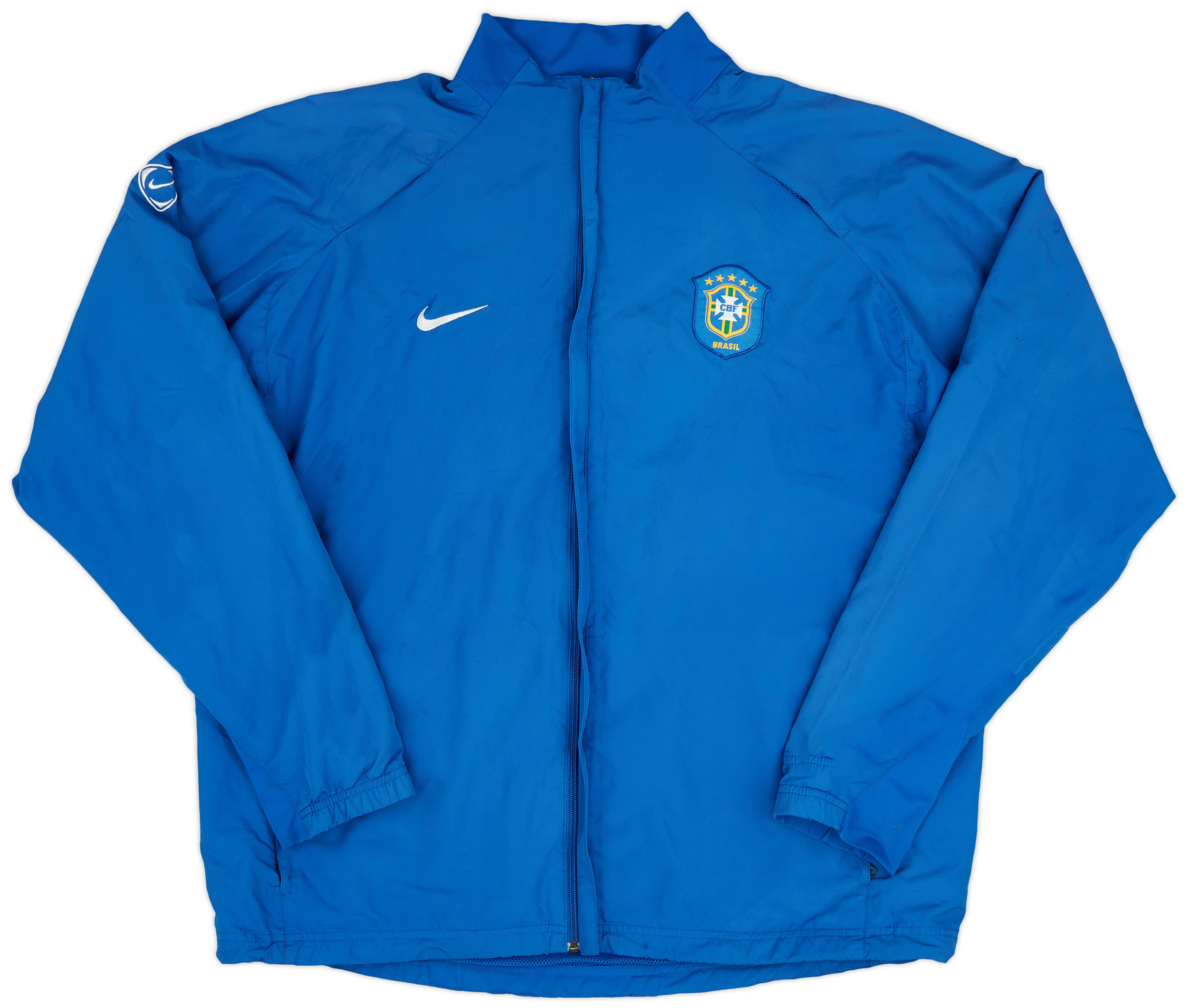2006-08 Brazil Nike Track Jacket - 9/10 - (XL)