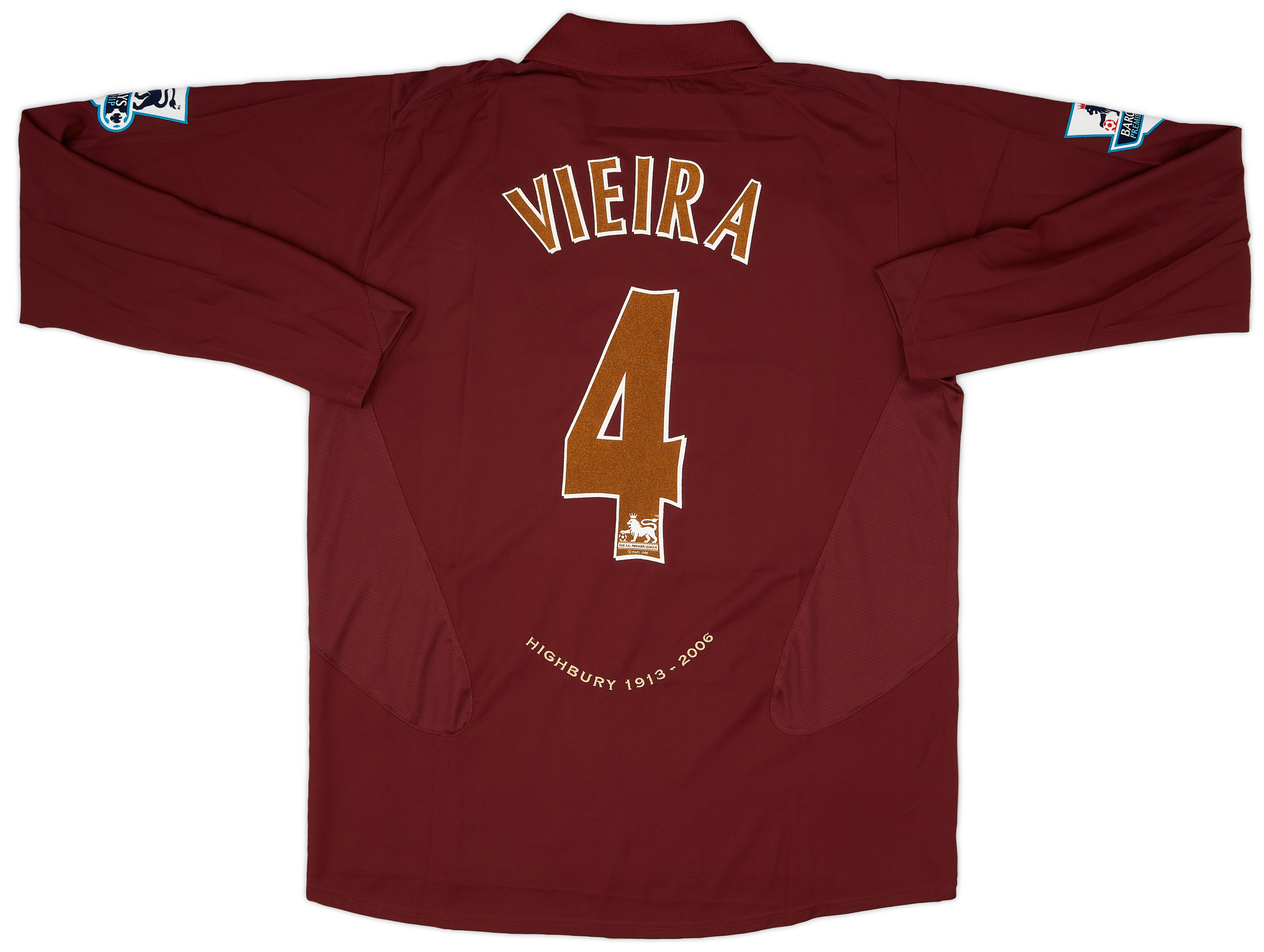 2005 06 arsenal home shirt