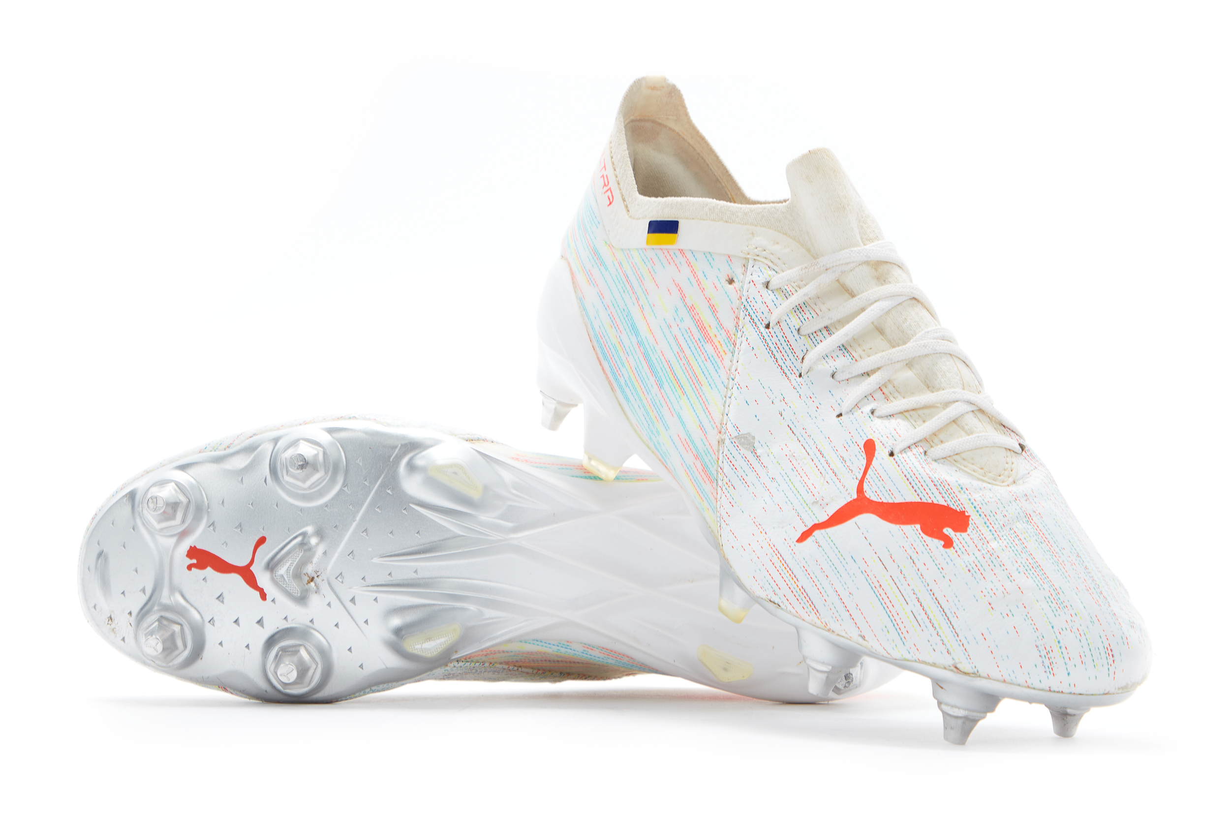 2021 Puma Match Worn Ultra 1.2 L Football Boots (Oleksandr Zinchenko