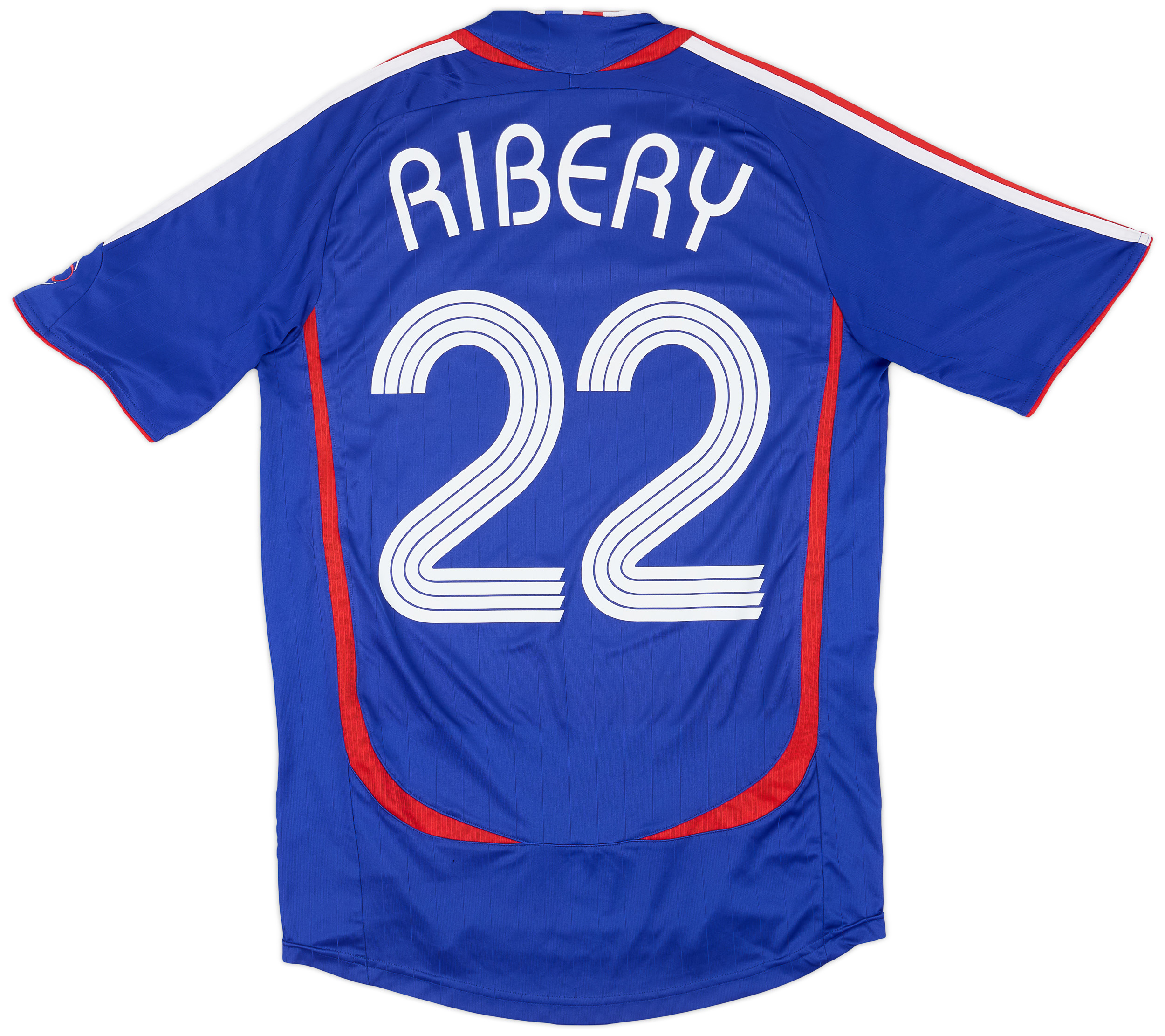 ADIDAS FRANCE 2008 HOME `RIBERY` JERSEY - Soccer Plus