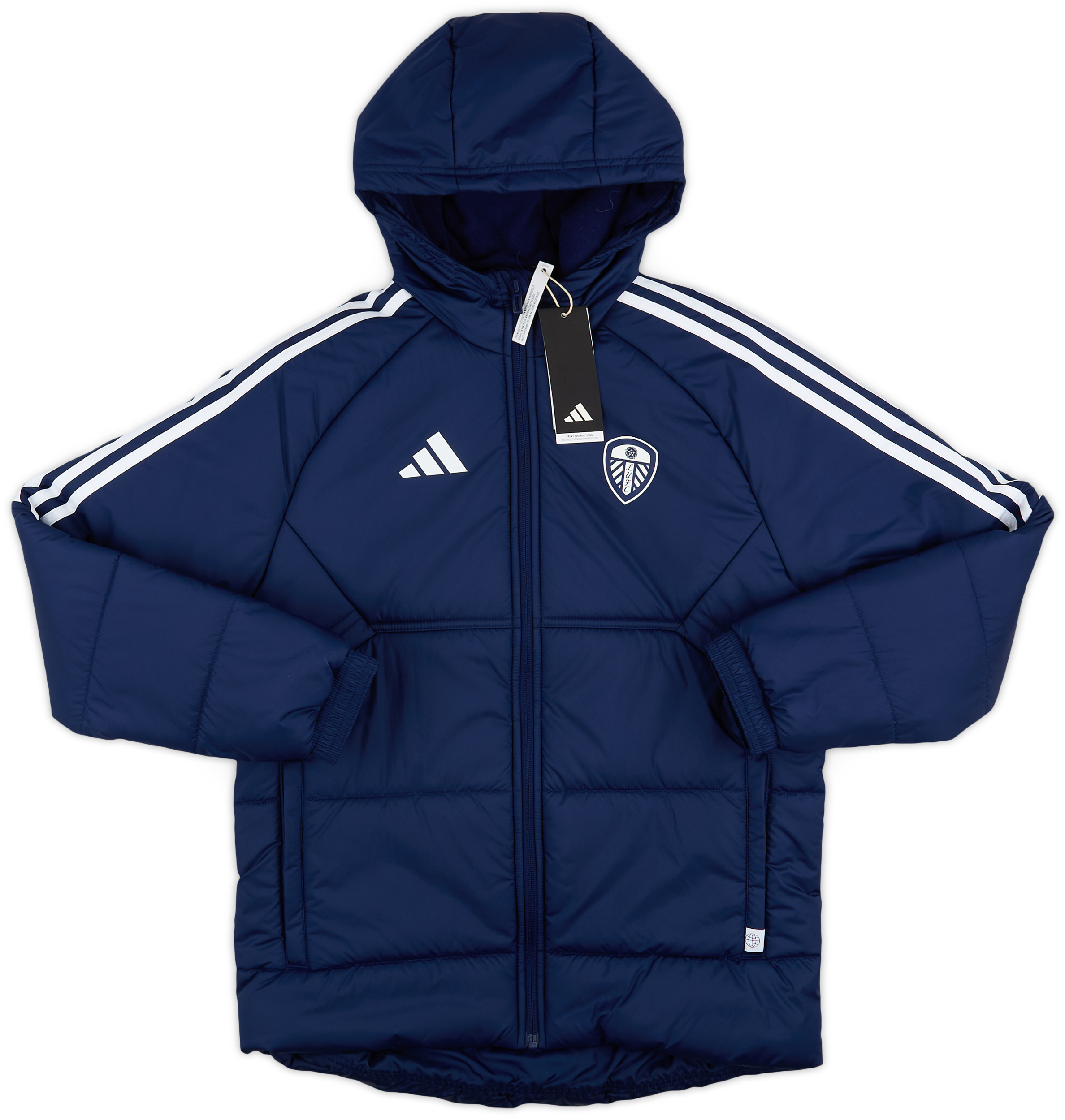 LEEDS UNITED adidas オールウェザージャケット Leeds United adidas Training Track Jacket - Navy
