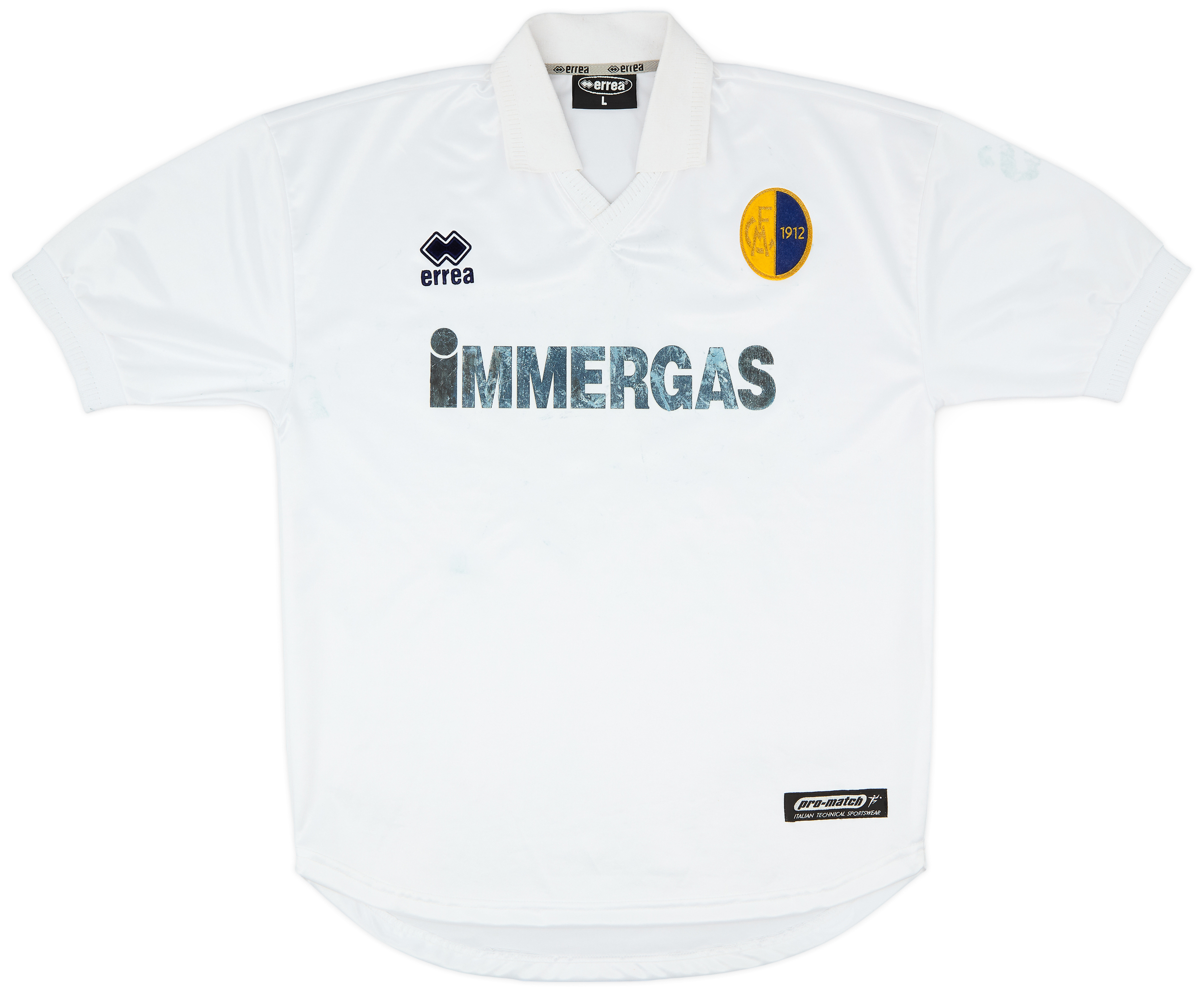 ウェア MODENA AWAY JERSEY 02/03 ERREA 2003-04 Modena Away Shirt - 5/10 - (L)