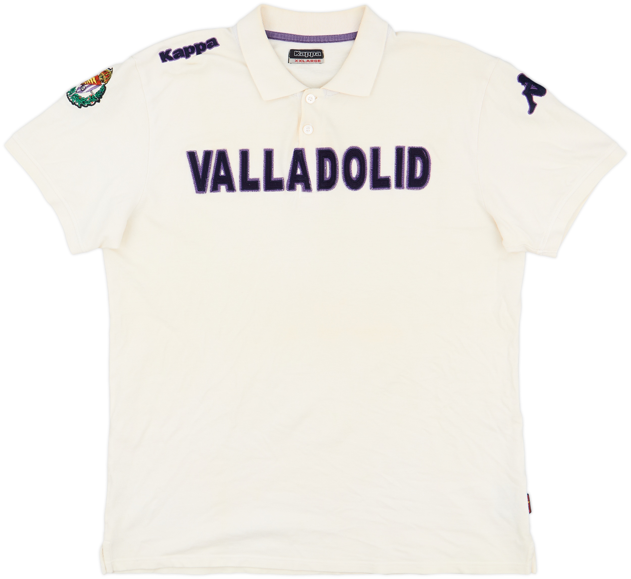 Kappa Real Valladolid プレマッチ シャツ 支給品 Kappa Real Valladolid プレマッチ シャツ 支給品 camiseta