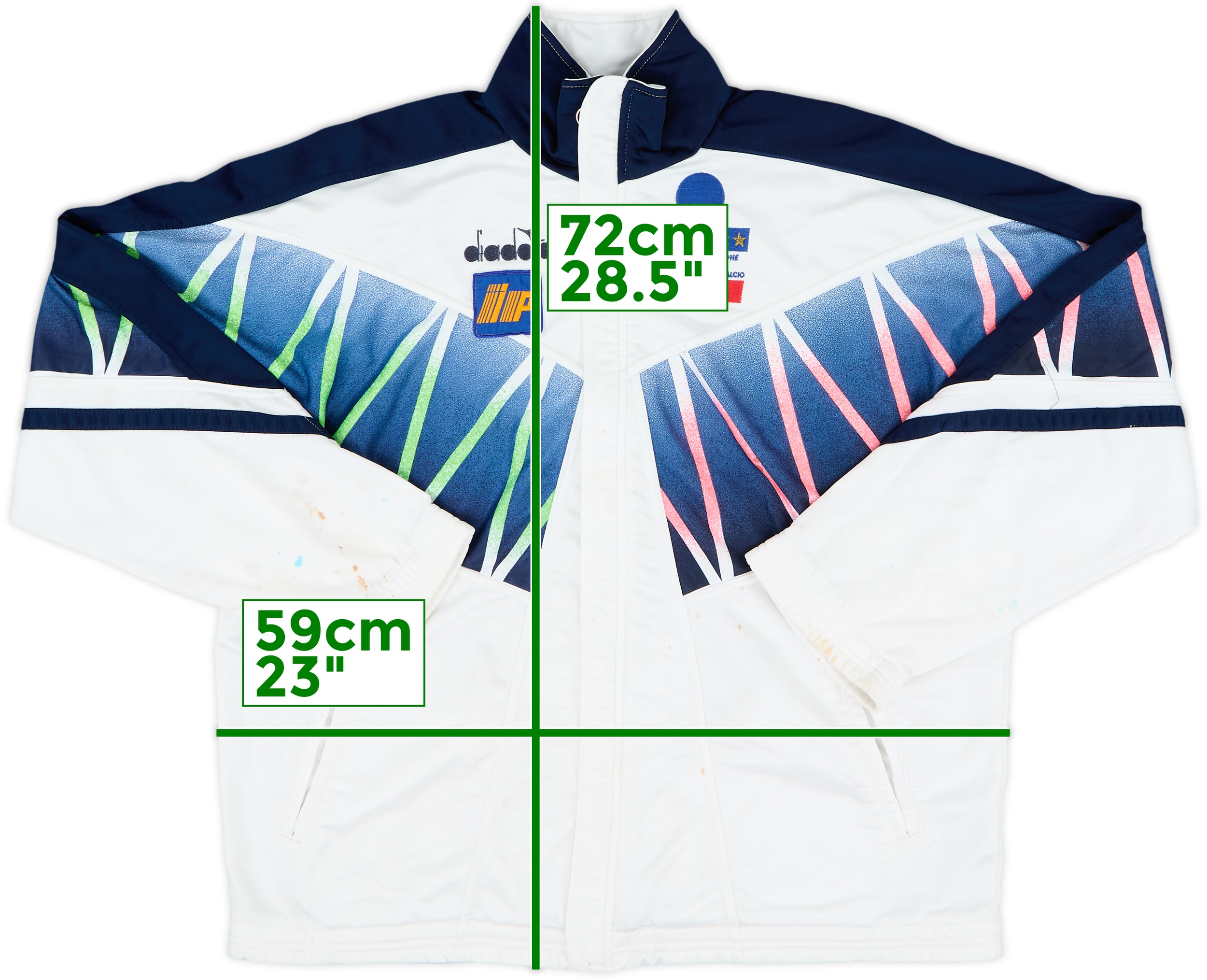 DIADORA　93 94 イタリア代表　トレーニング　シャツ DIADORA 93 94 イタリア代表 トレーニング シャツ