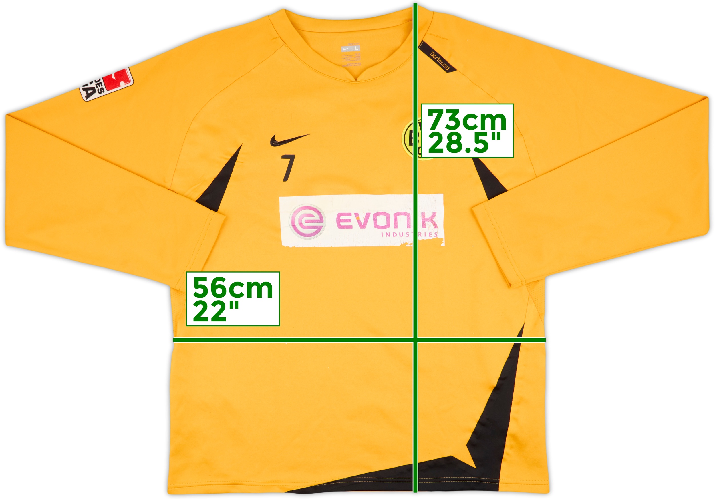 Nike Borussia Dortmund シャツ 蛍光イエロー Nike Borussia Dortmund シャツ 蛍光イエロー
