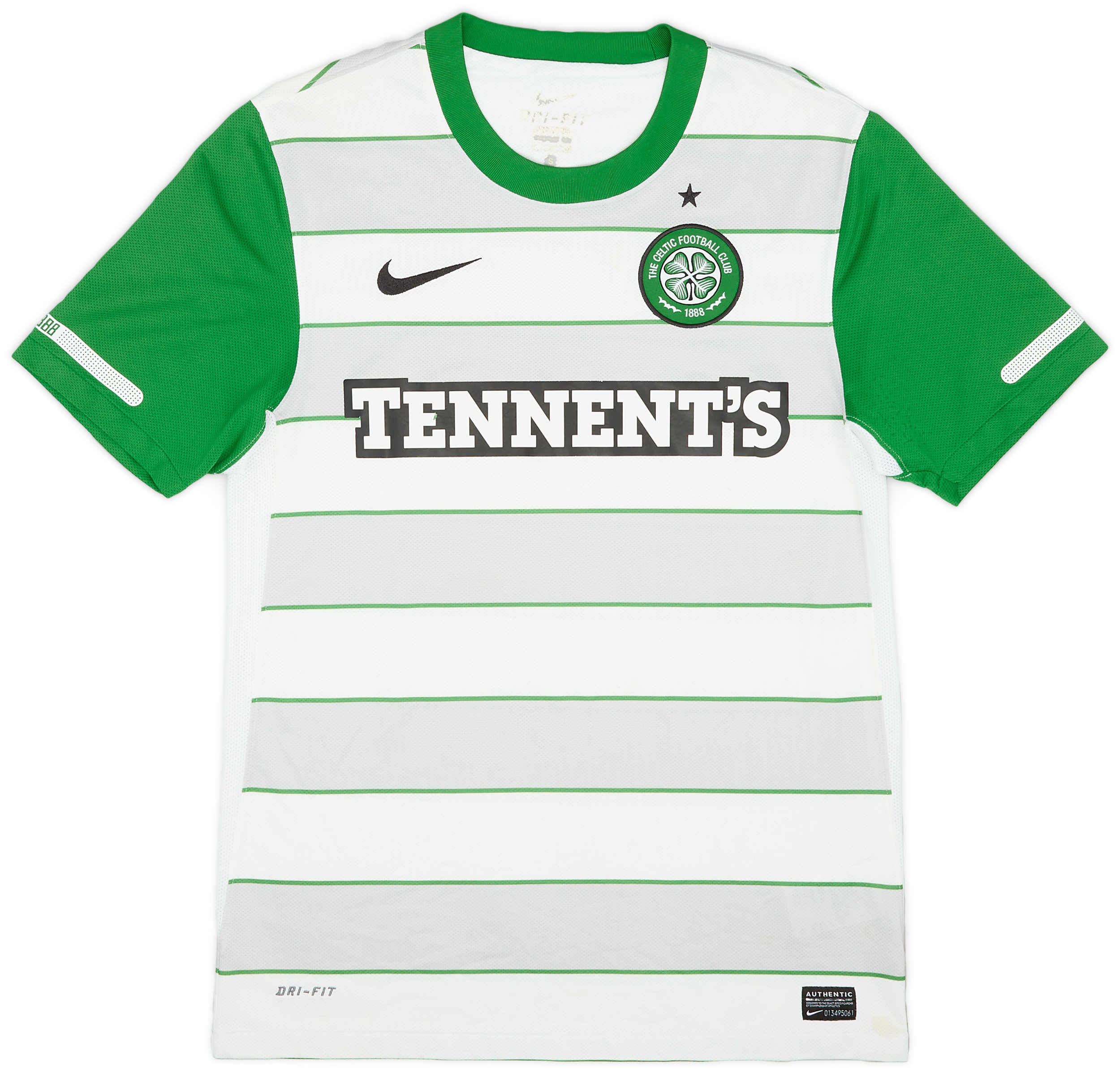 Celtic FC Football Shirt 2011 2012 Original Nike Third Top Soccer Jersey  Large