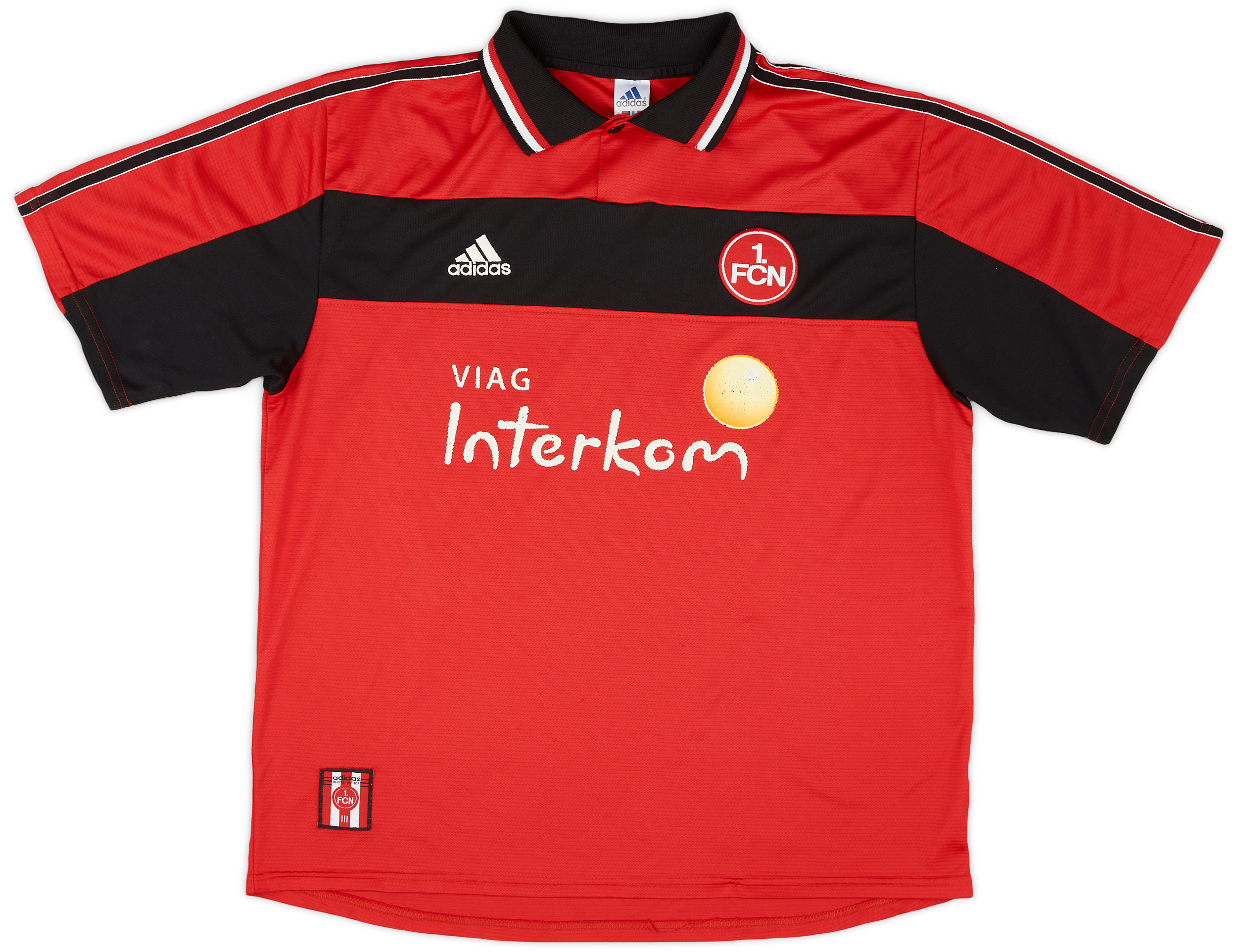 1999 00 Nurnberg Signed Home Shirt 7 10 XL 1999-00-nurnberg-signed-home-shirt-7-10-xl
