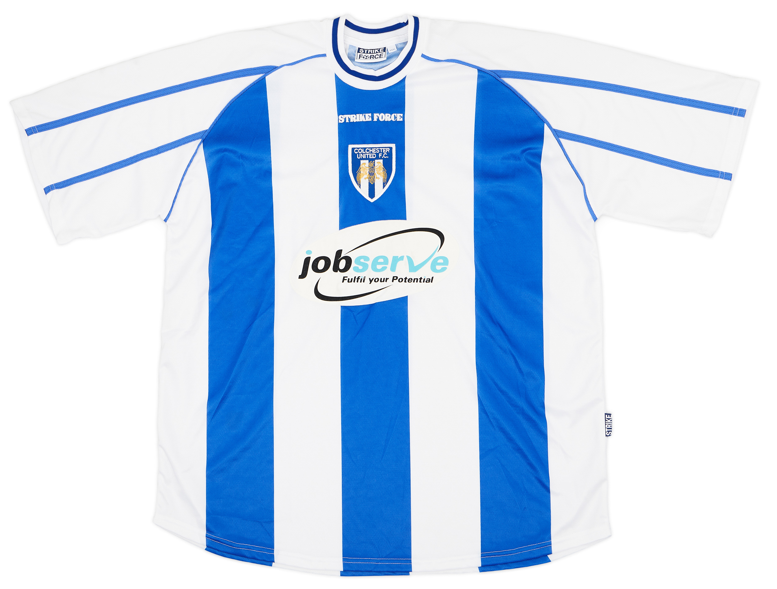 200002 Colchester United Home Shirt 9/10 (XXL)