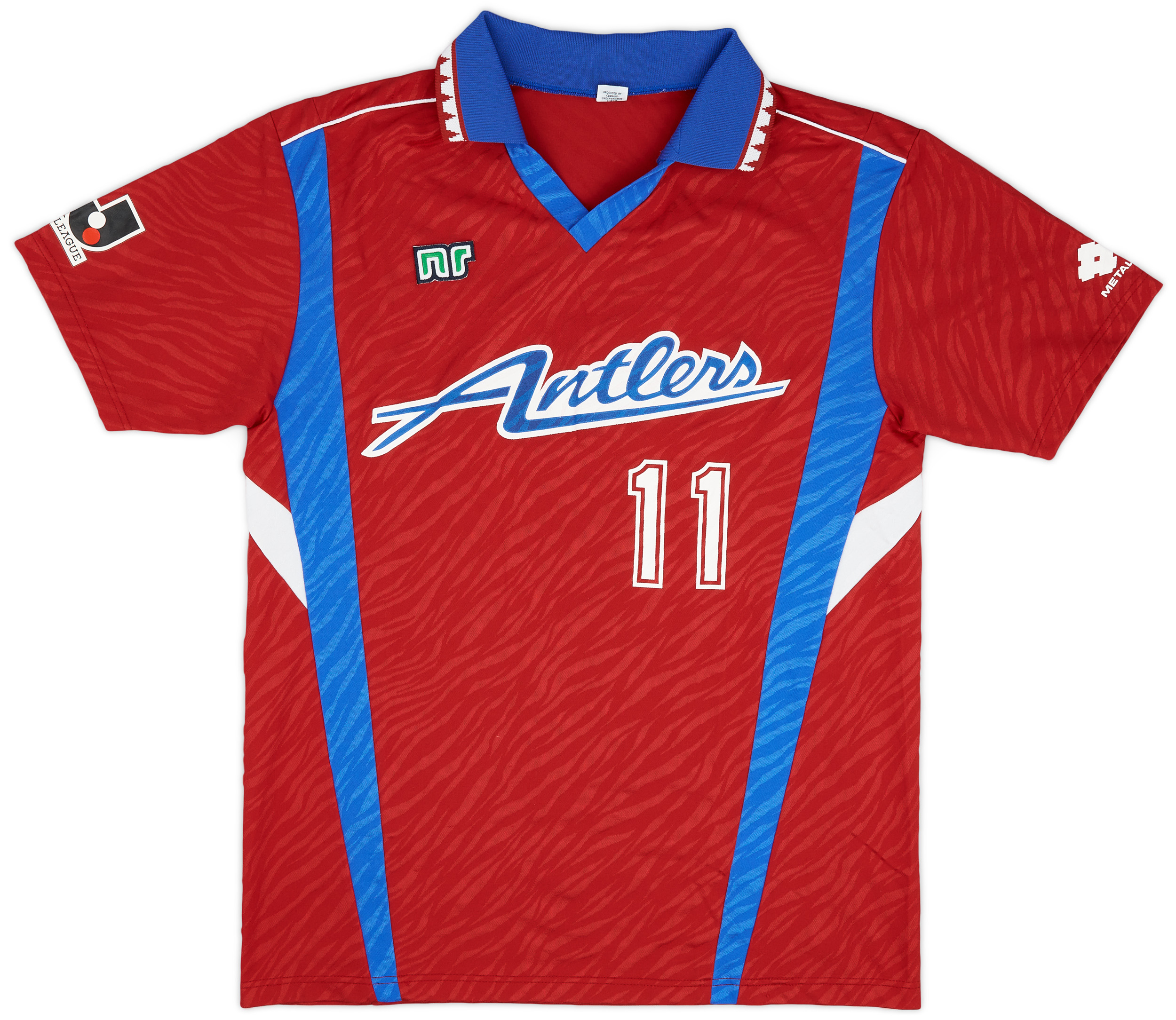 独創的 Shirt Home Antlers Kashima 1992 #11 (L) - 9/10 - ウェア