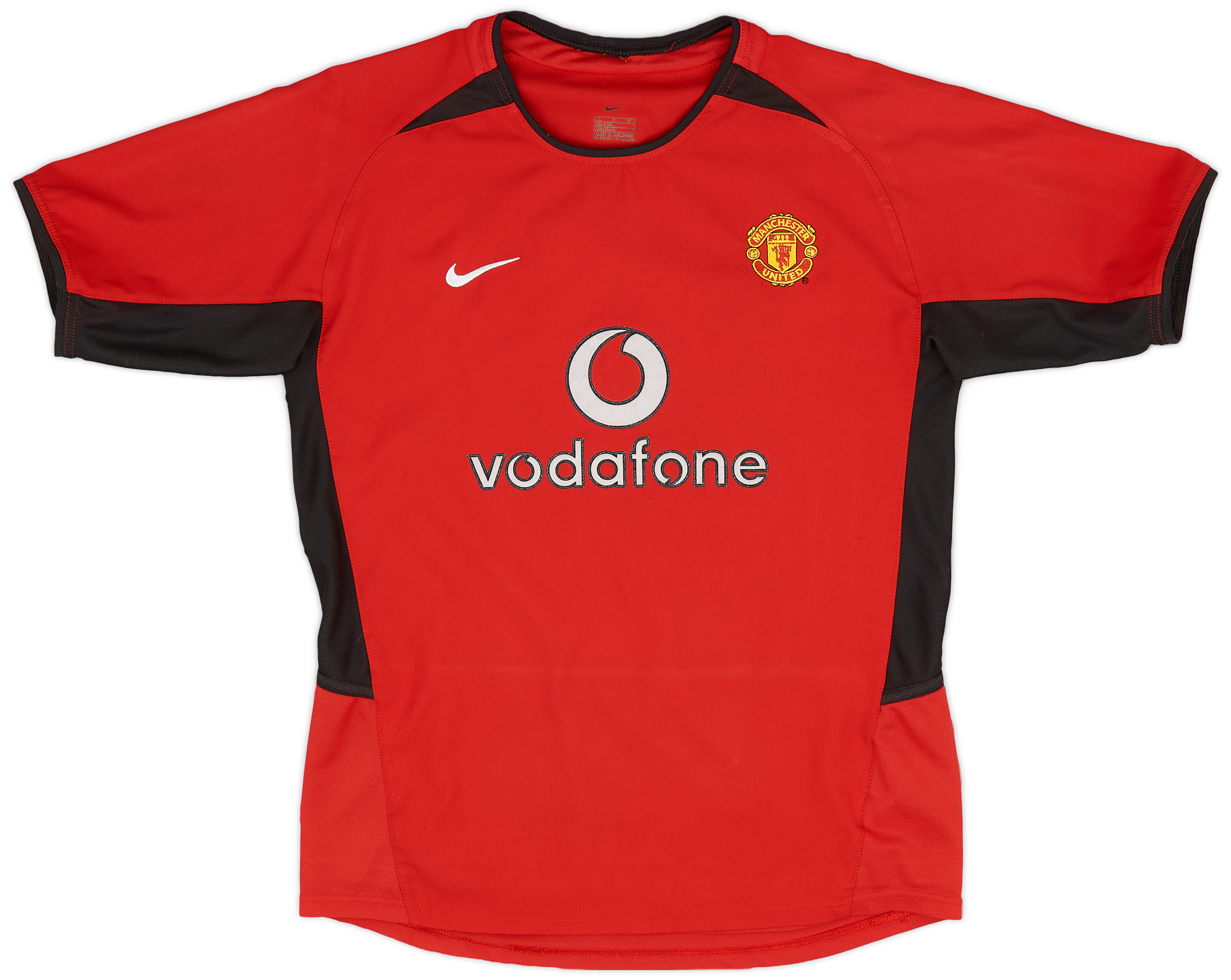 2002-04 Manchester United Home Shirt - 9/10 - (L.Boys)