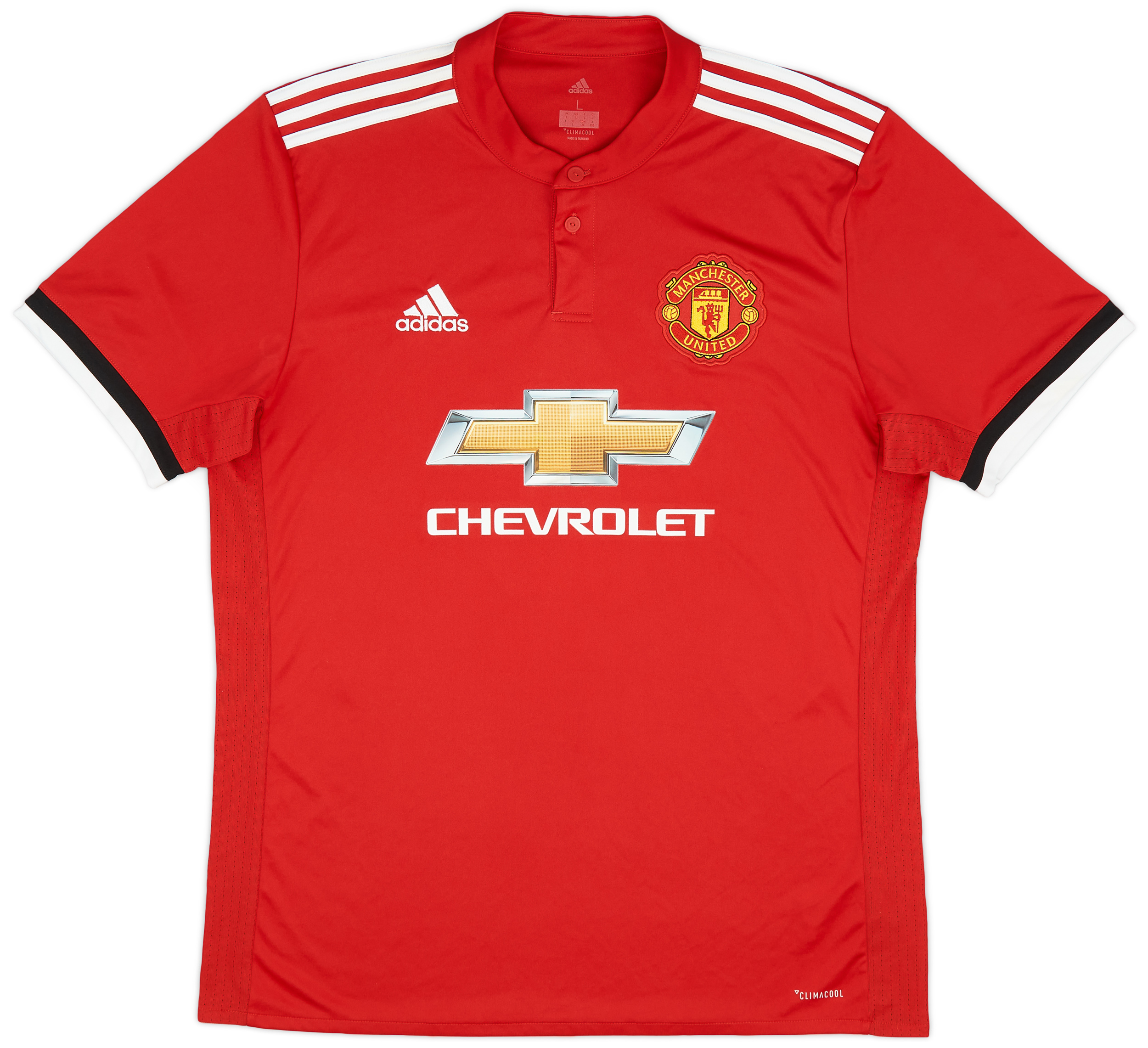 2017-18 Manchester United Home Shirt Lukaku #9 - 8/10 - (L)
