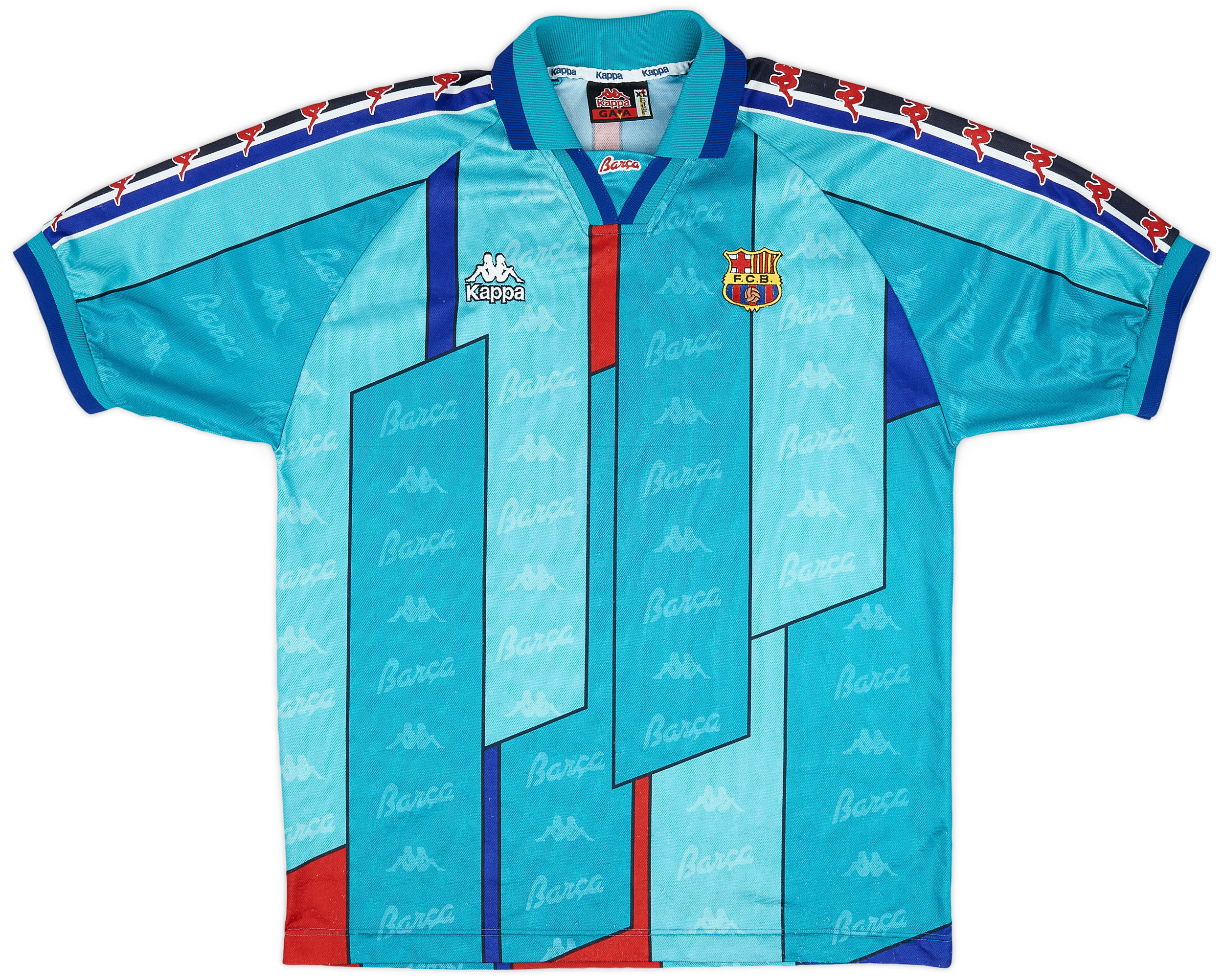 1995-97 Barcelona Away Shirt - 7/10 - (XL)