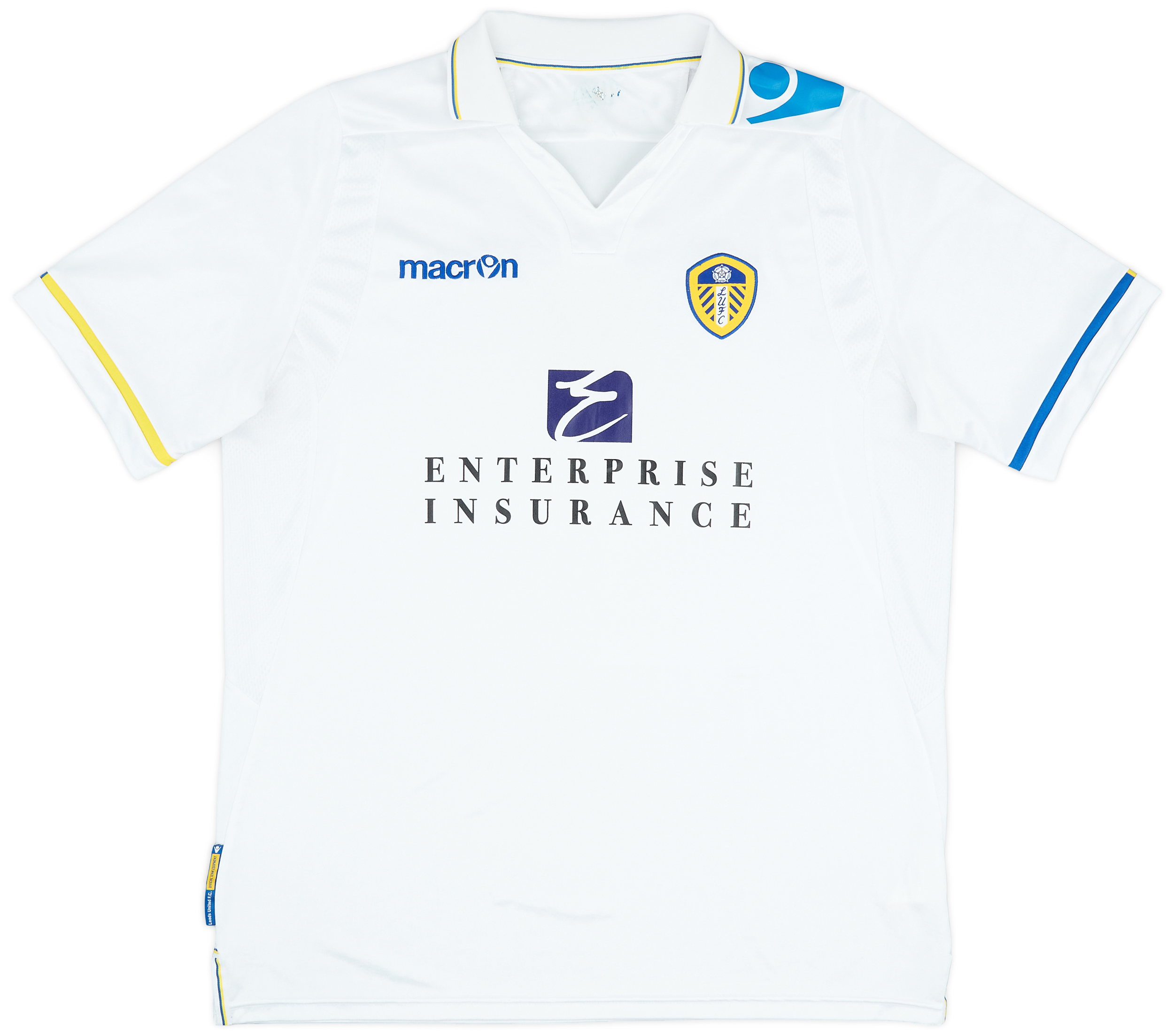 201112 Leeds United Home Shirt 7/10 (XXL)