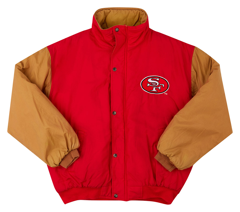 199095 San Francisco 49ers Competitor Coat (Excellent) L