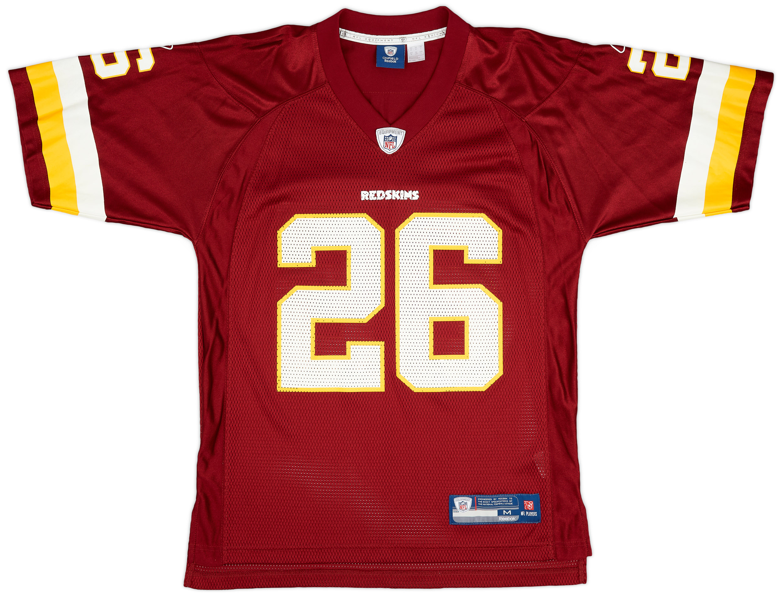 2008 10 Washington Redskins Portis 26 Reebok On Field Home Jersey 2008-10-washington-redskins-portis-26-reebok-on-field-home-jersey