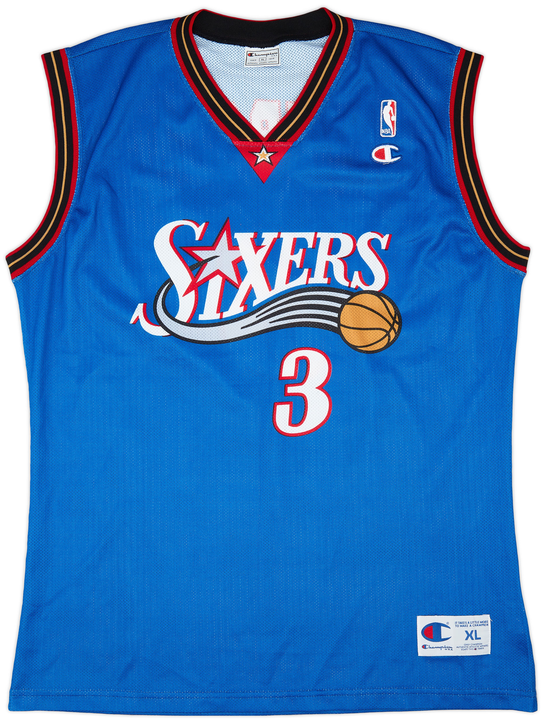 Iverson 3 Sixers タンクトップジャージ 1999-00 Iverson 3 Sixers タンクトップジャージ 1999-00 - メルカリ