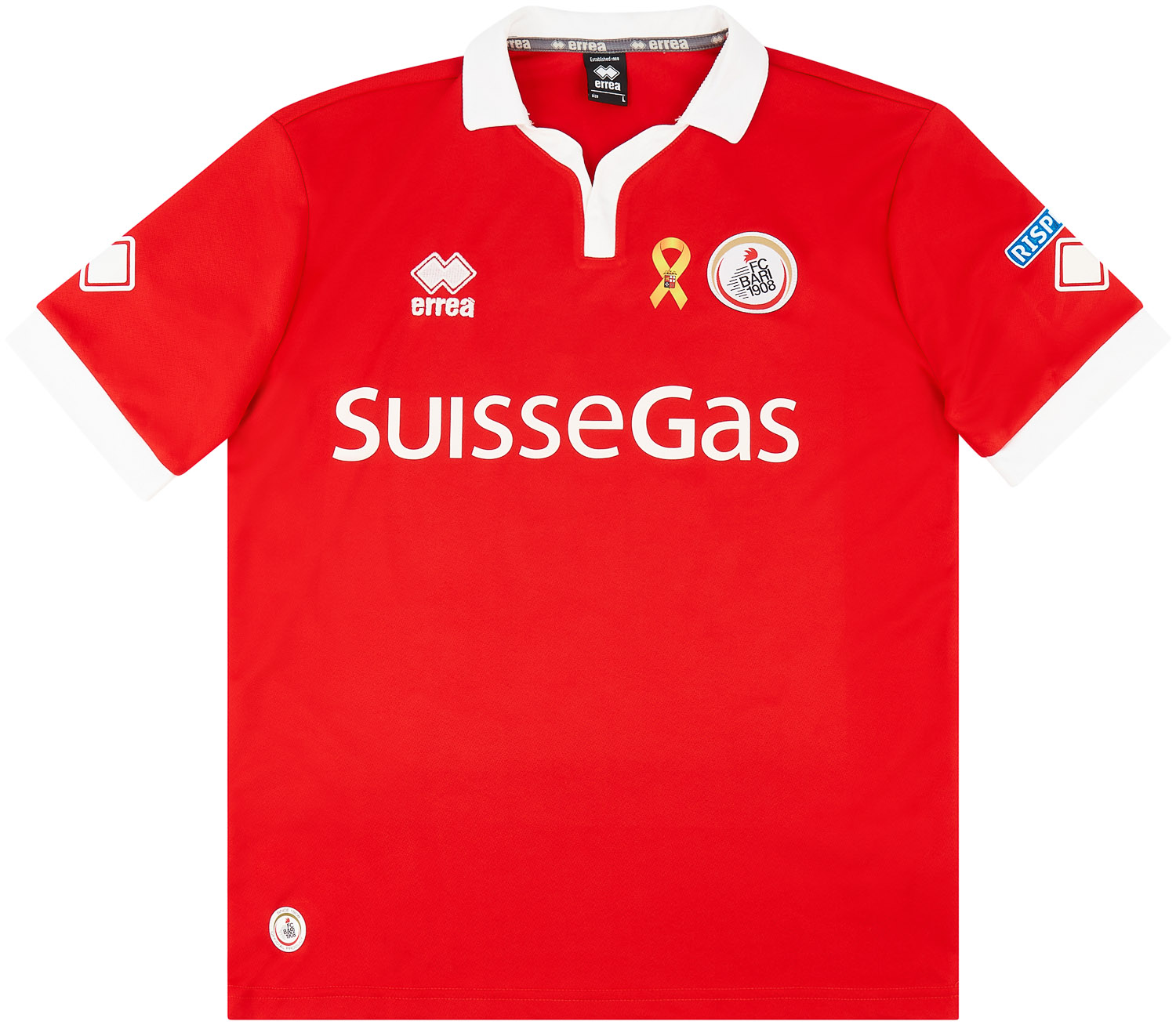 2014-15 Bari Match Issue Home Shirt Gomelt #26