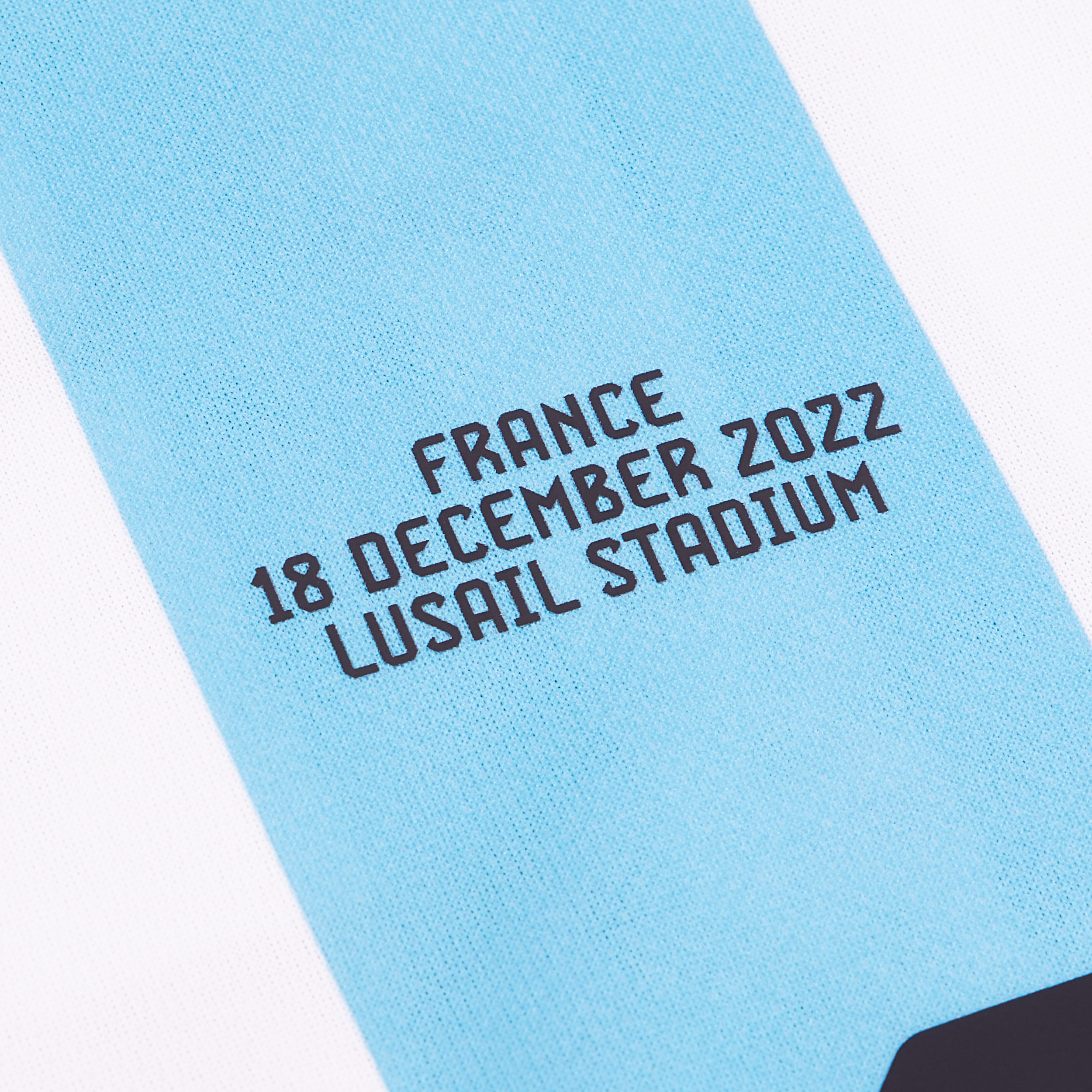 2022-23 Argentina Home 'vs France' Shirt Messi #10 2022-23 Argentina Home 'vs France' Shirt Messi #10