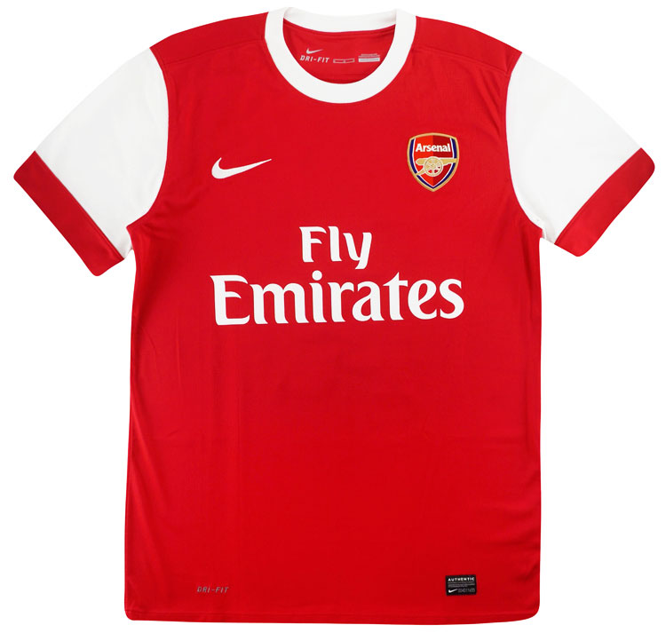 2010 11 Arsenal Home Shirt Excellent 9 10 XXL