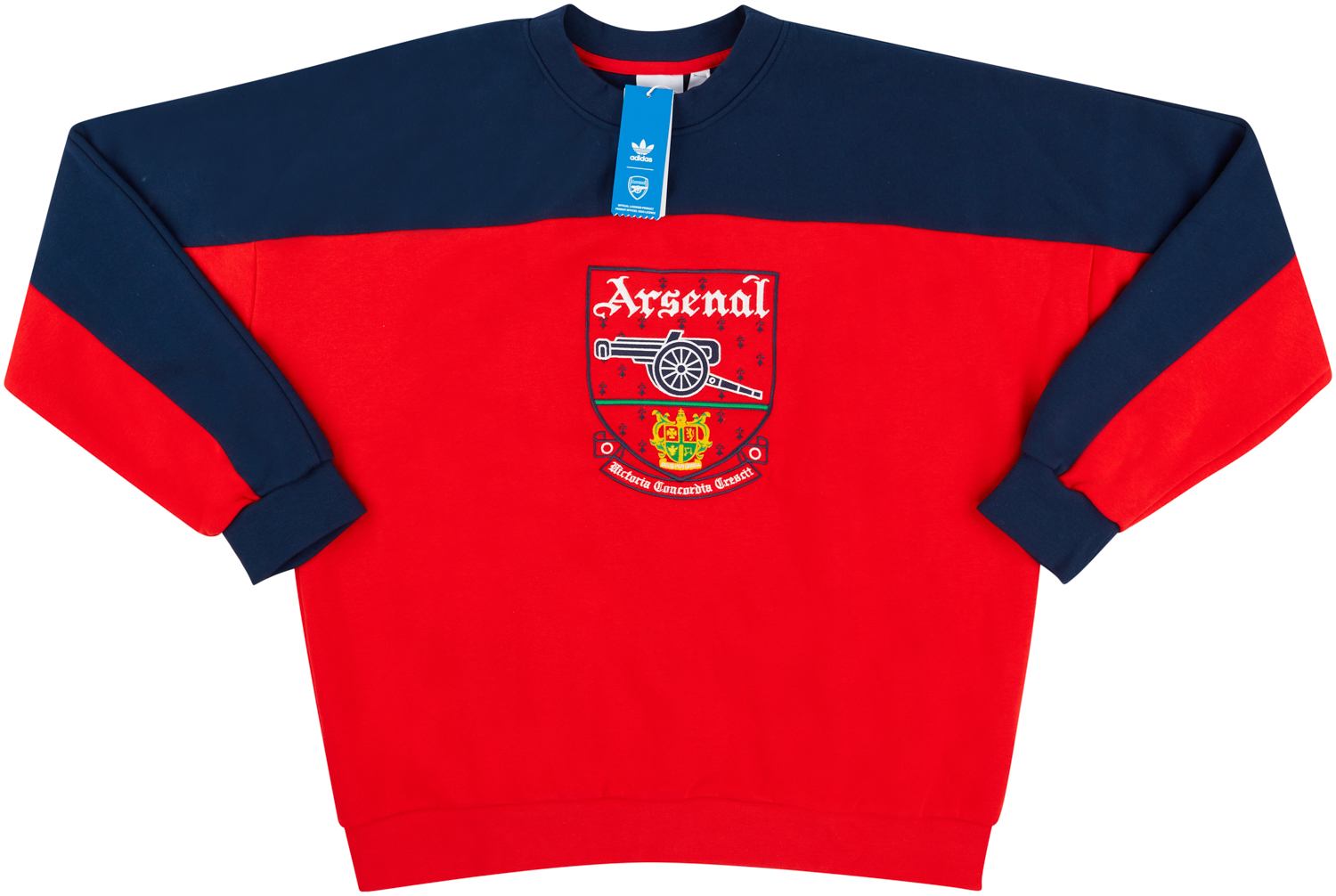 Arsenal trefoil crewneck sweatshirt hot sale