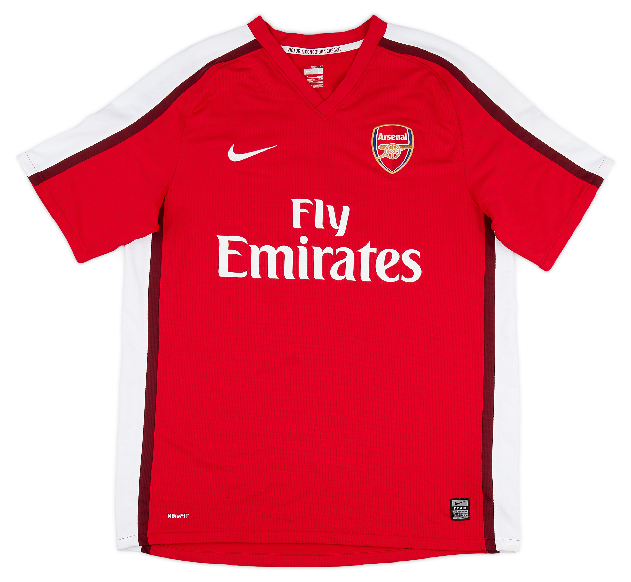 Arsenal London 2008 Home Football Shirt Nike Soccer Jersey