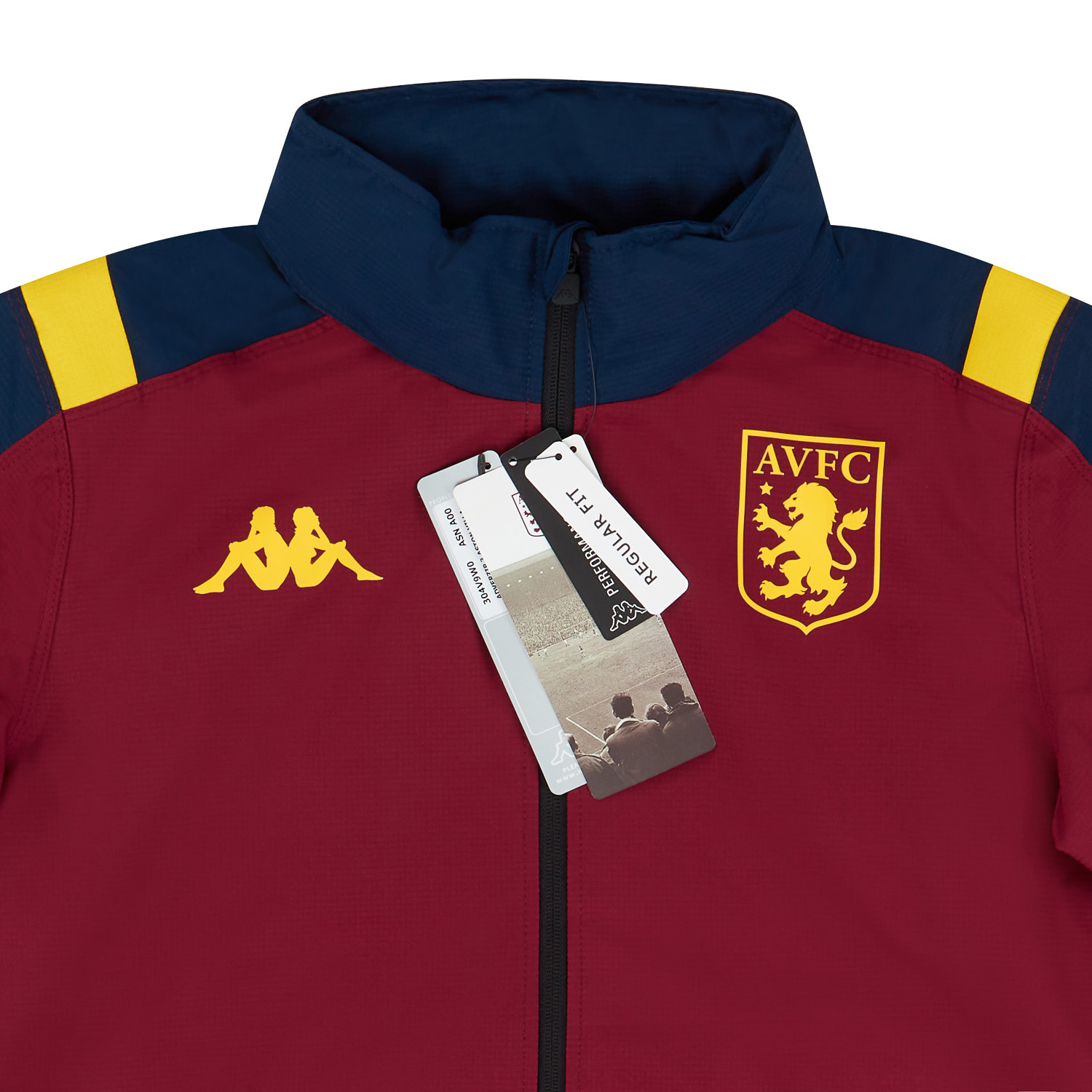 2019 20 Aston Villa Kappa Rain Jacket KIDS