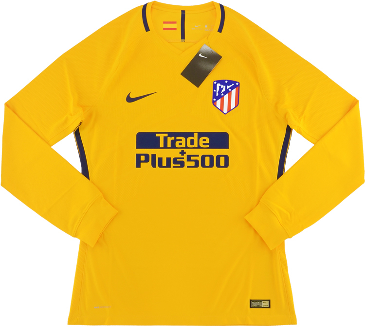 Atletico madrid yellow jersey hotsell