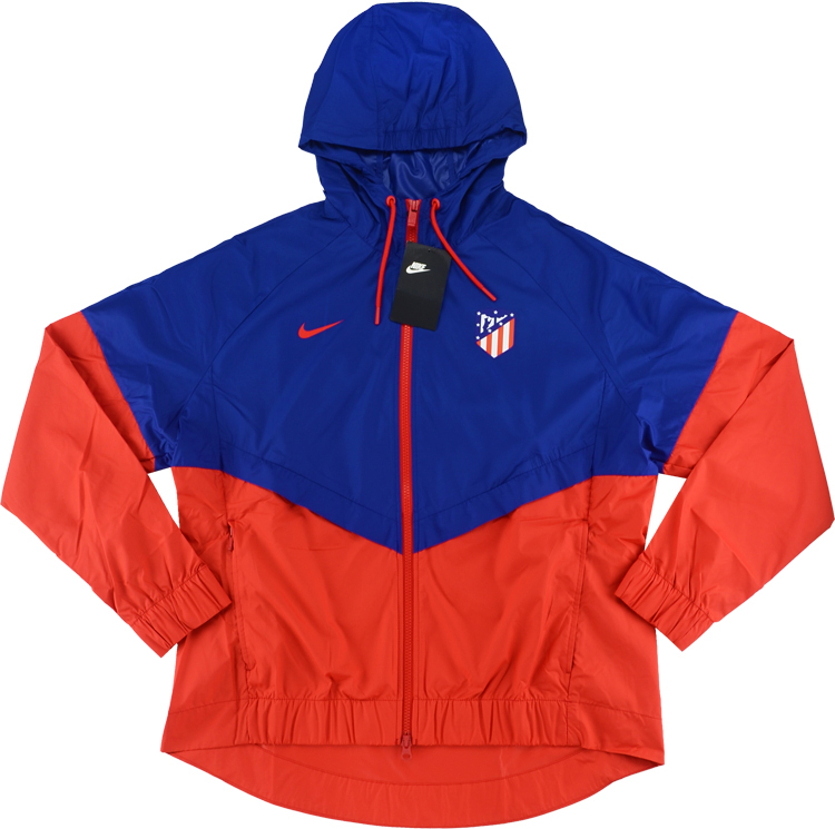 2017 18 Atletico Madrid Women s Nike Windrunner Jacket NEW