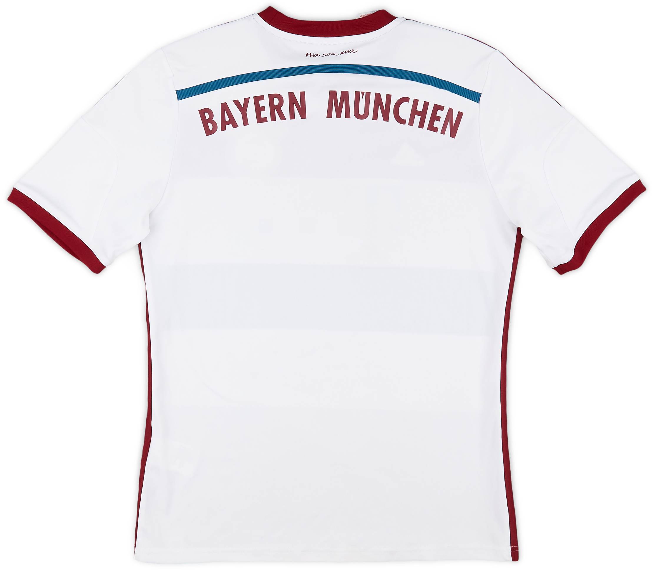 14/15 adidas × BAYERN Away Game Shirts Bayern Munich 2014 2015 Away Adidas Jersey Kit Shirt Size
