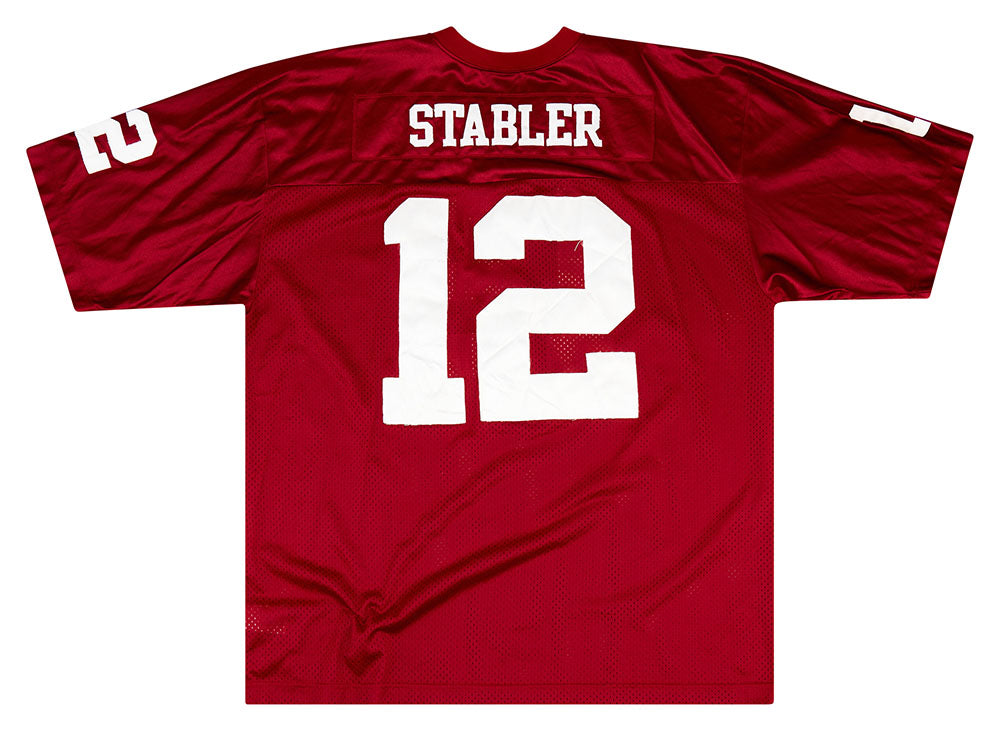 Nike Ken Stabler Throwback Jersey Mitchell Ness Men's Ken Stabler