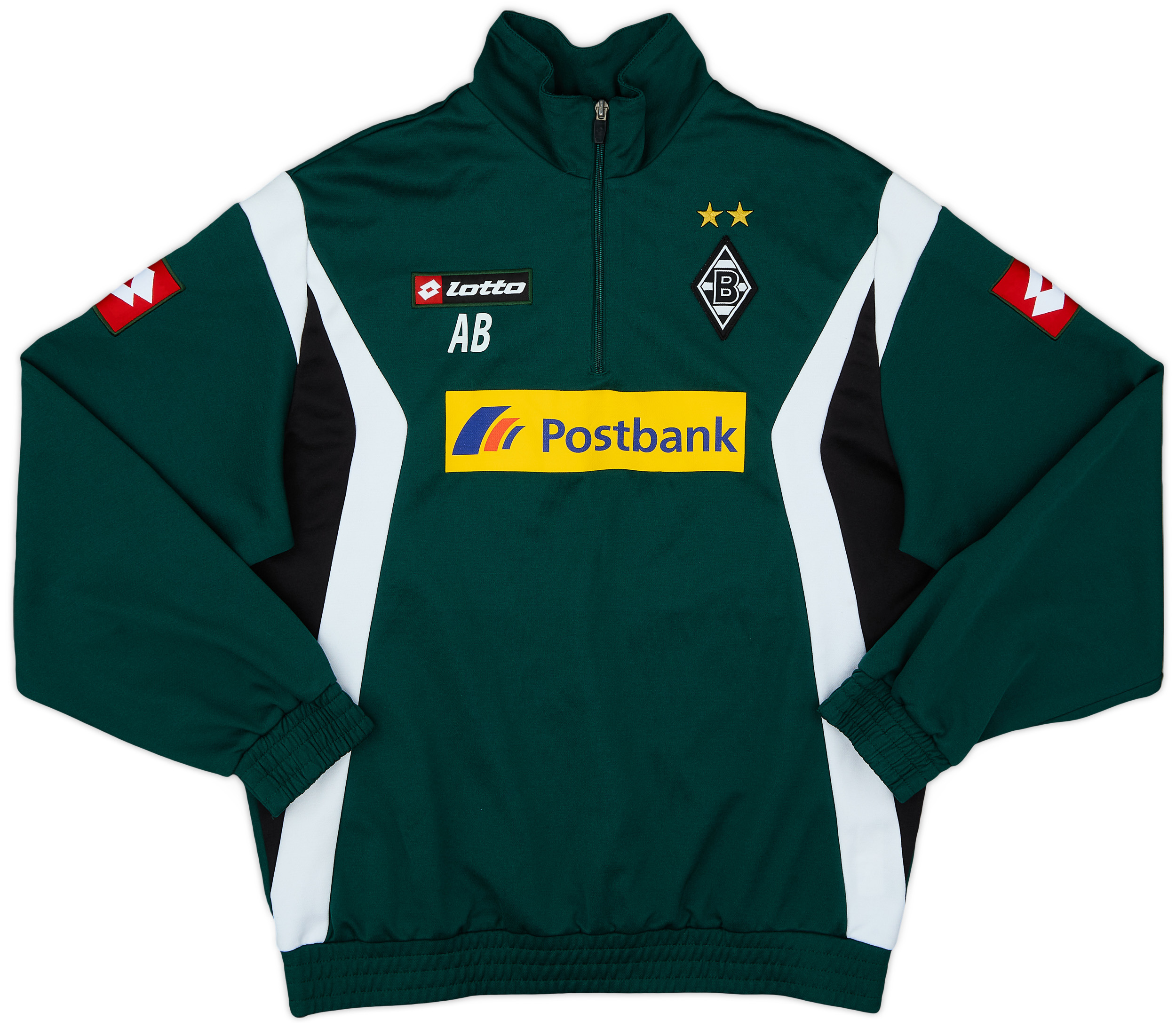2009-10 Borussia Monchengladbach Lotto Staff Issue 1/4 Zip