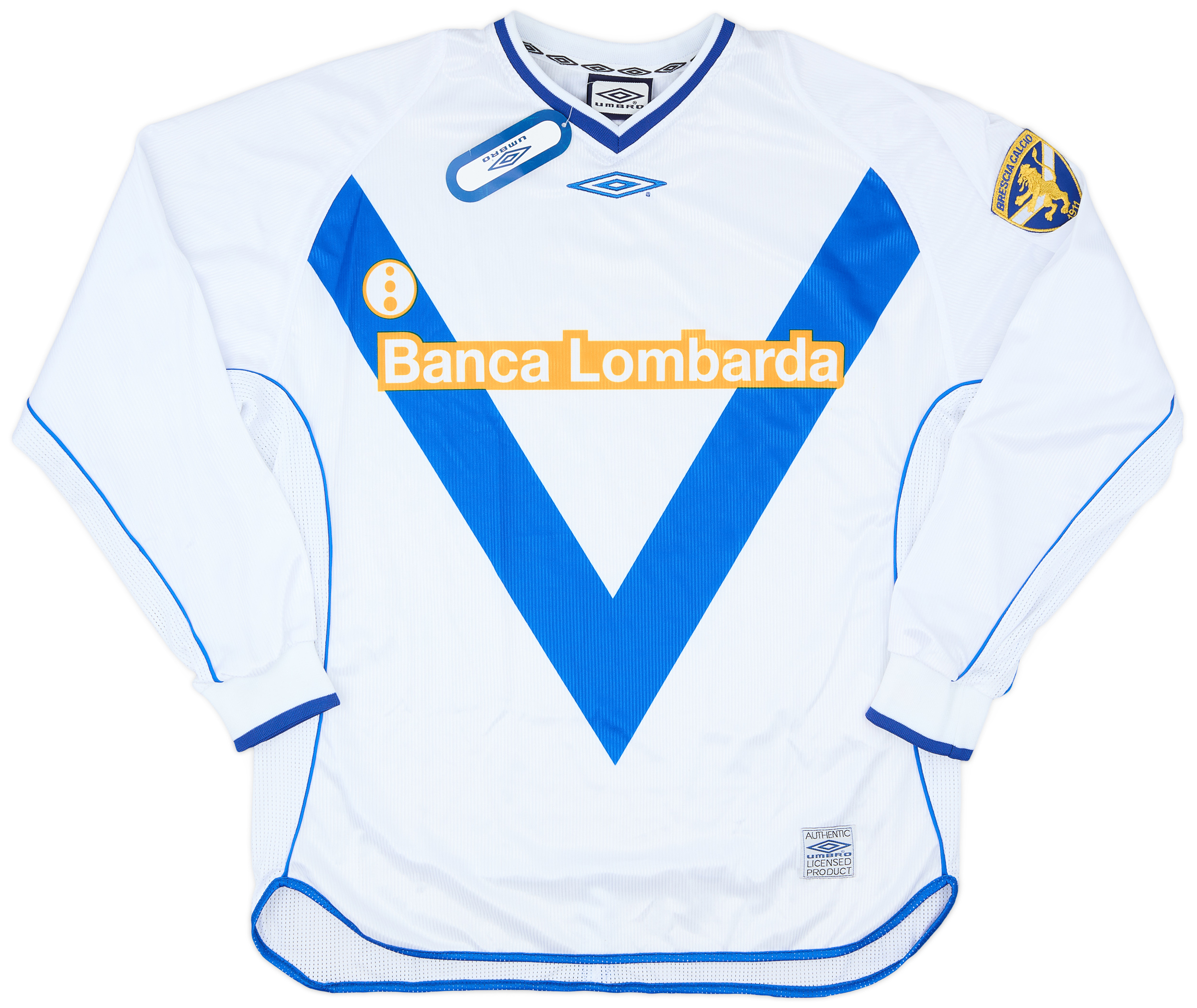 Vintage Brescia 2003-04 away shirt Kappa Baggio 10 maglia