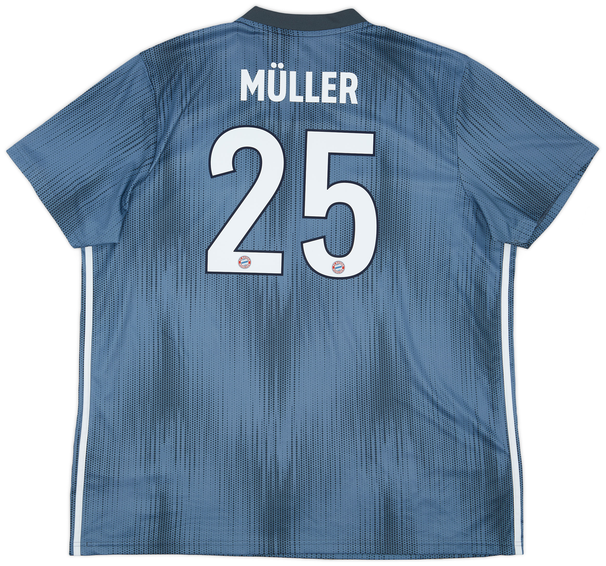 FC Bayern München Men's Thomas Muller Kit Nameblock Number, White, One Size