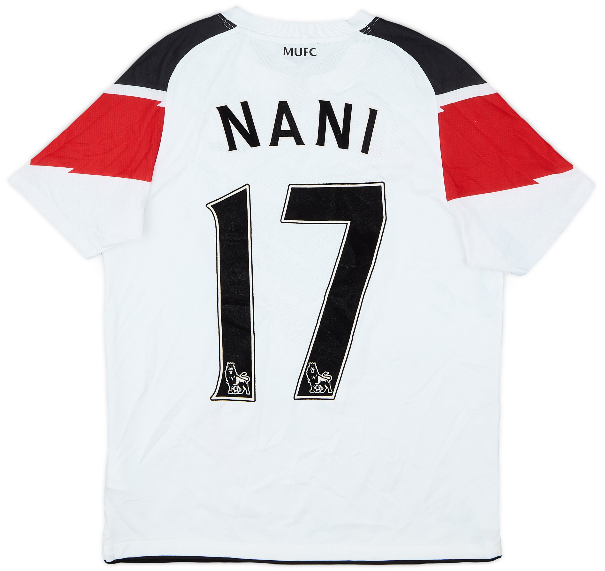2010-12 Manchester United Away Shirt Nani #17 - 7/10 - (L.Boys)