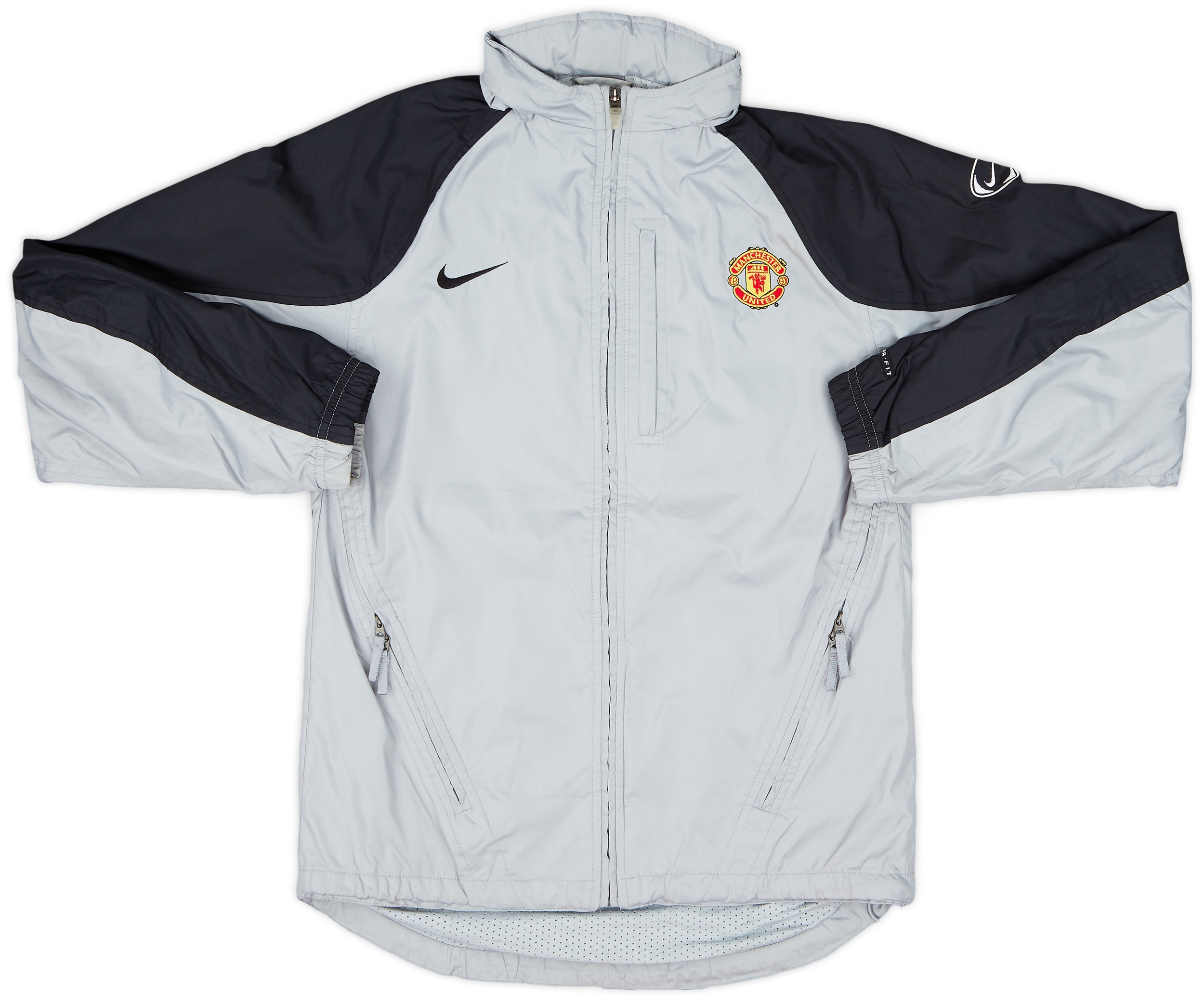 Nike Manchester United 2003/04 ベンチジャケット 2003-04 Manchester United Nike Padded Bench Coat - 8/10 - (M)