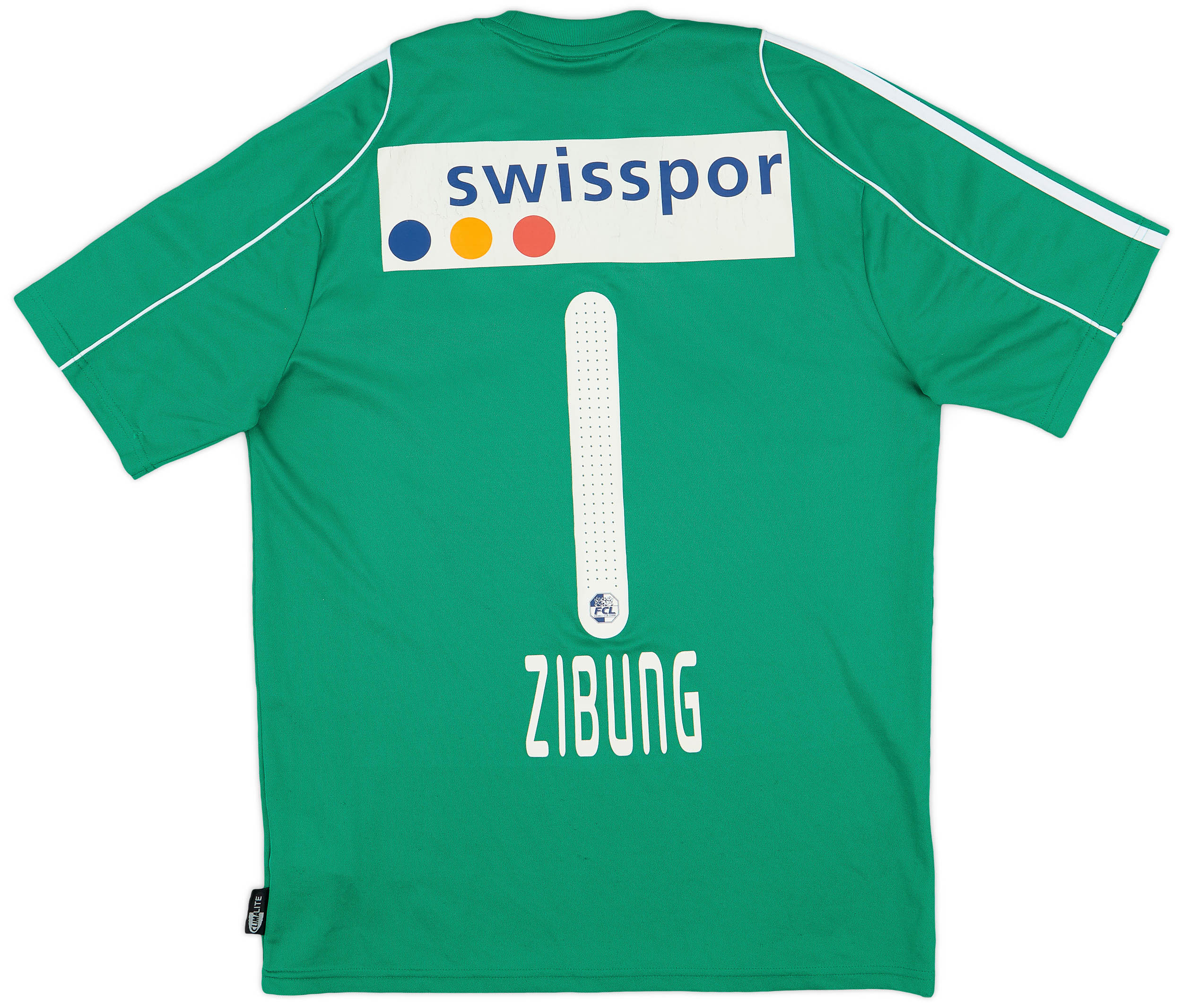 2009-11 FC Luzern GK S/S Shirt Zibung #1 - 6/10 - (S)