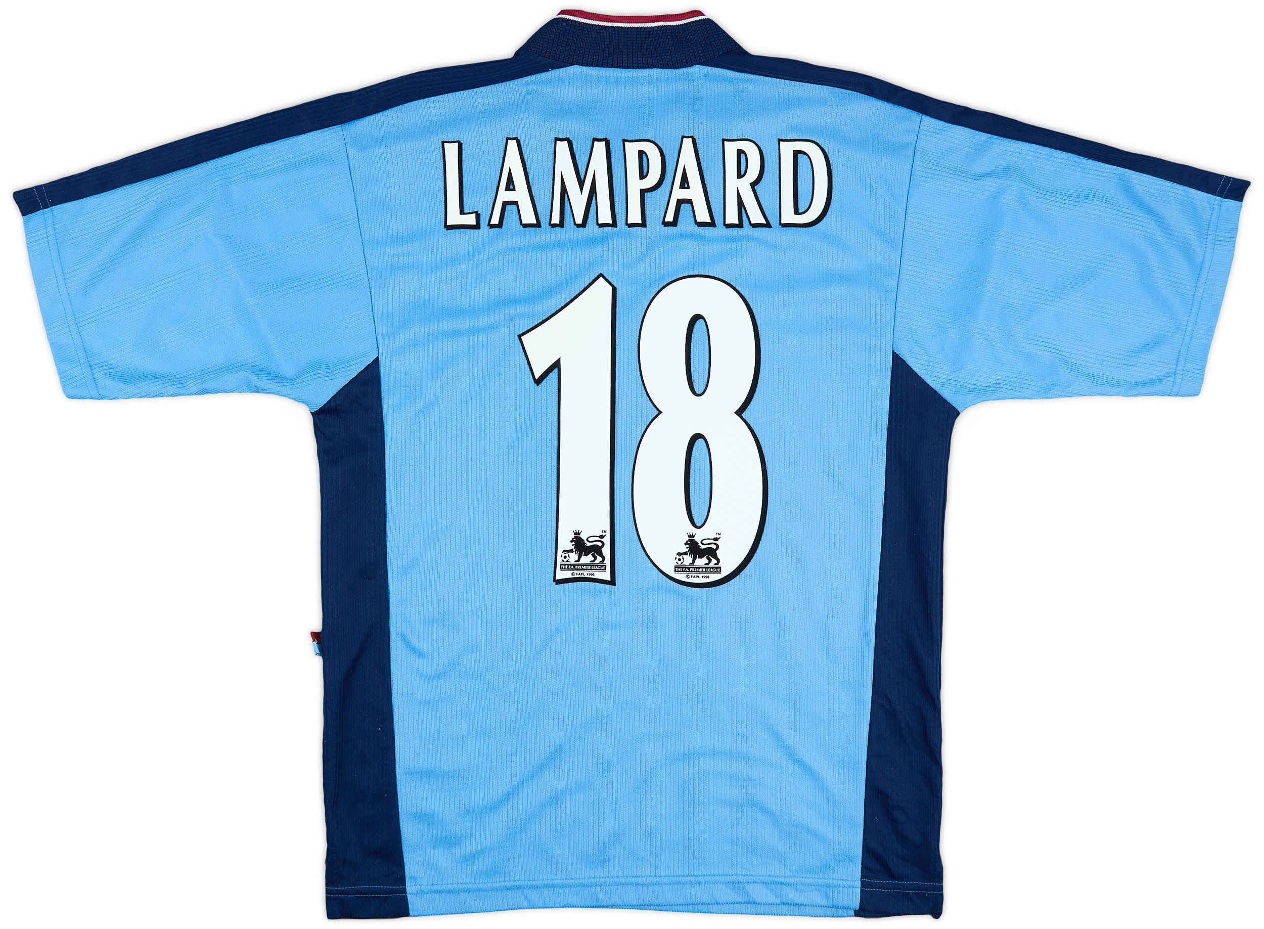 1997-98 West Ham Away Shirt - 9/10 - (L.Boys)