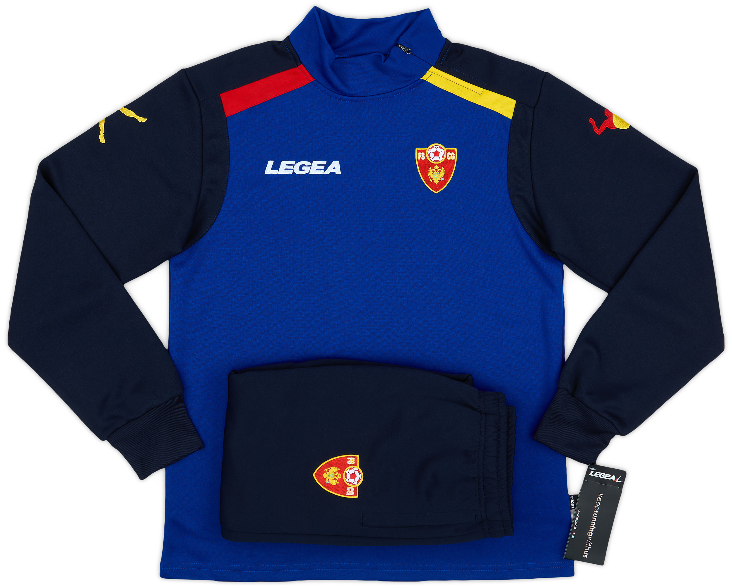 2015-16 Montenegro Legea Training Tracksuit (S)
