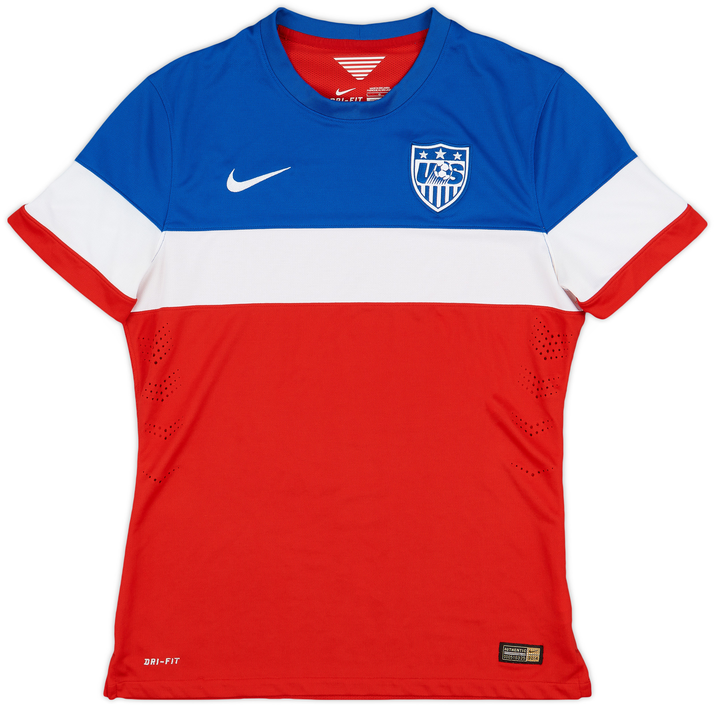 2014-15 USA Authentic Away Shirt - 9/10 - (L)