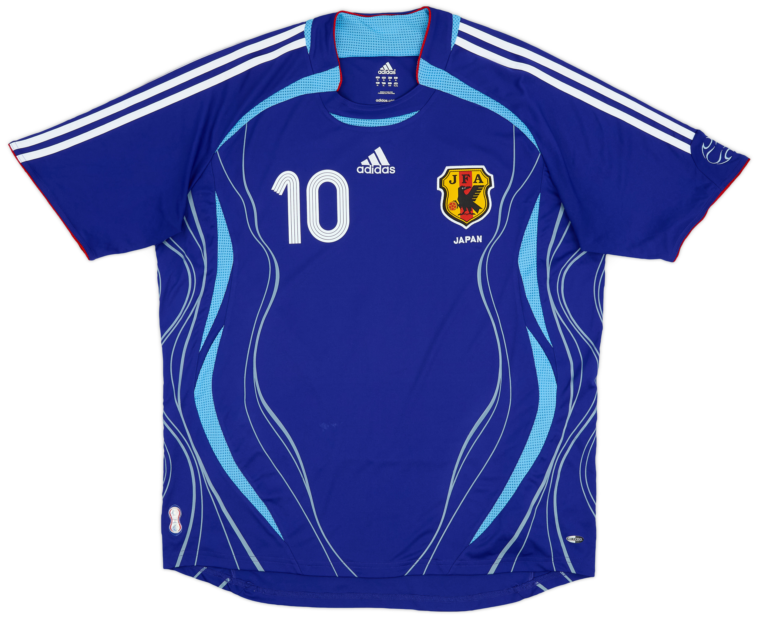 2006‐07 JAPAN Home S/S No.10 NAKAMURA 2006 WorldCup