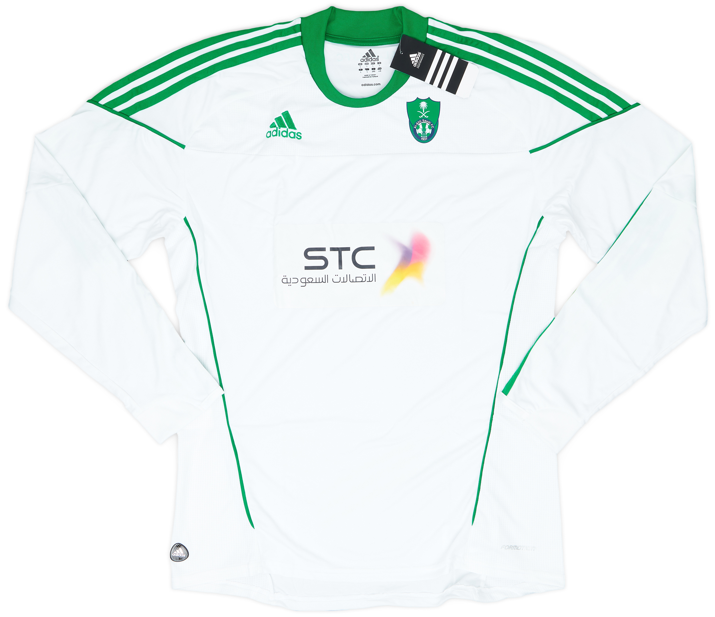 2010-11 Al-Ahli Saudi Home L/S Shirt (L)