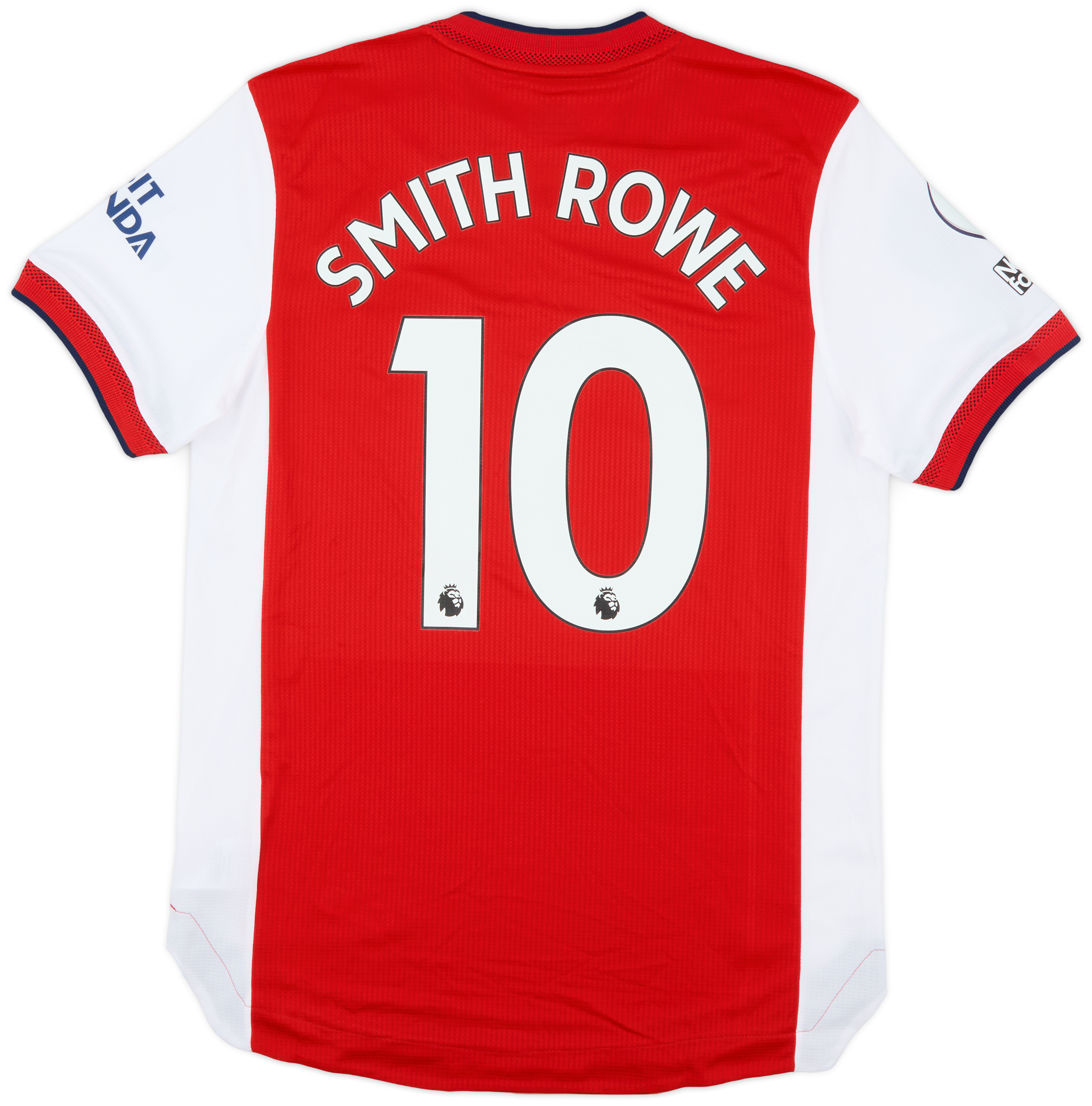 特価商品  Arsenal 2021-22 Authentic (M) #10 Rowe Smith Shirt Home 応援グッズ