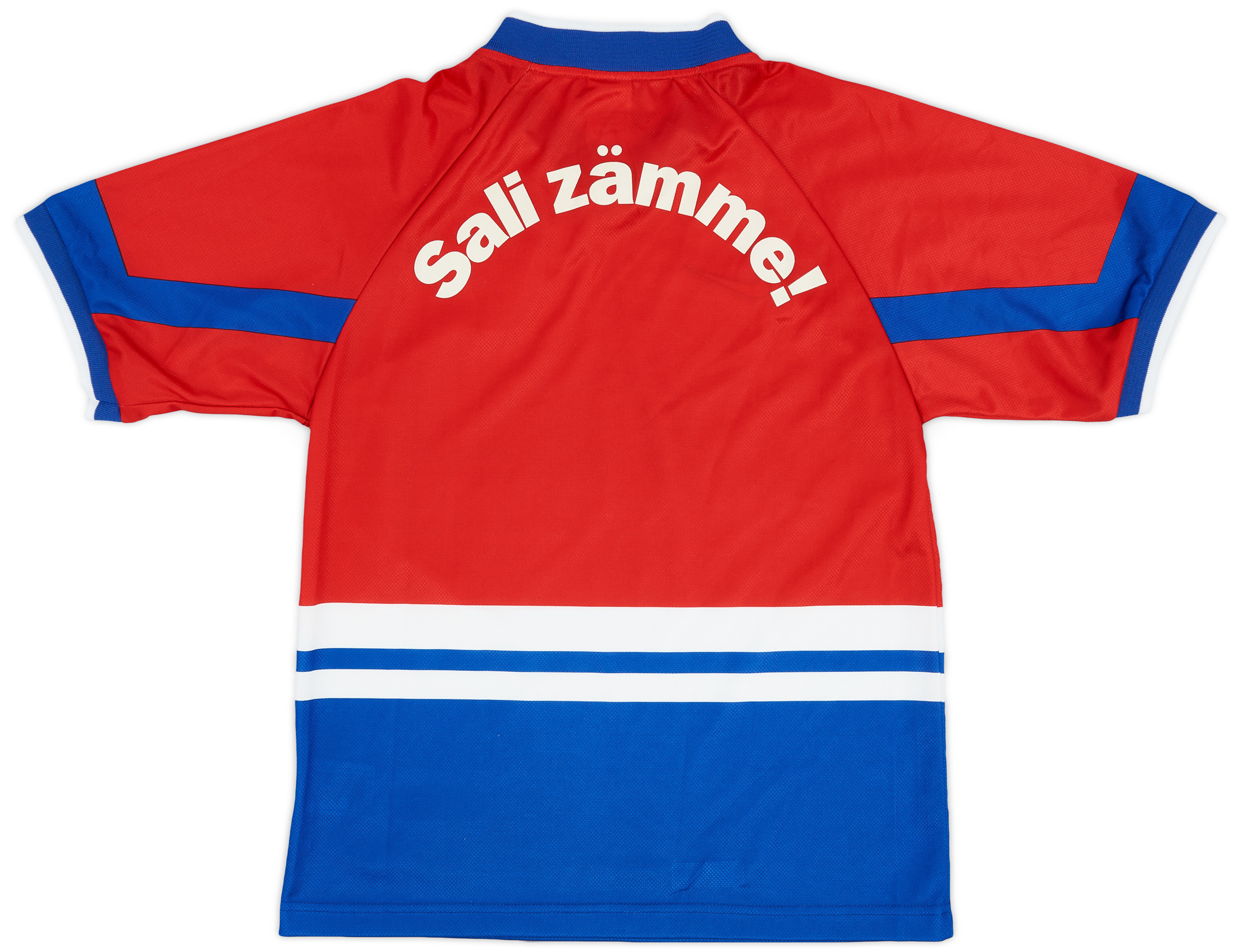 1995-97 FC Basel Home Shirt - 7/10 - (M)