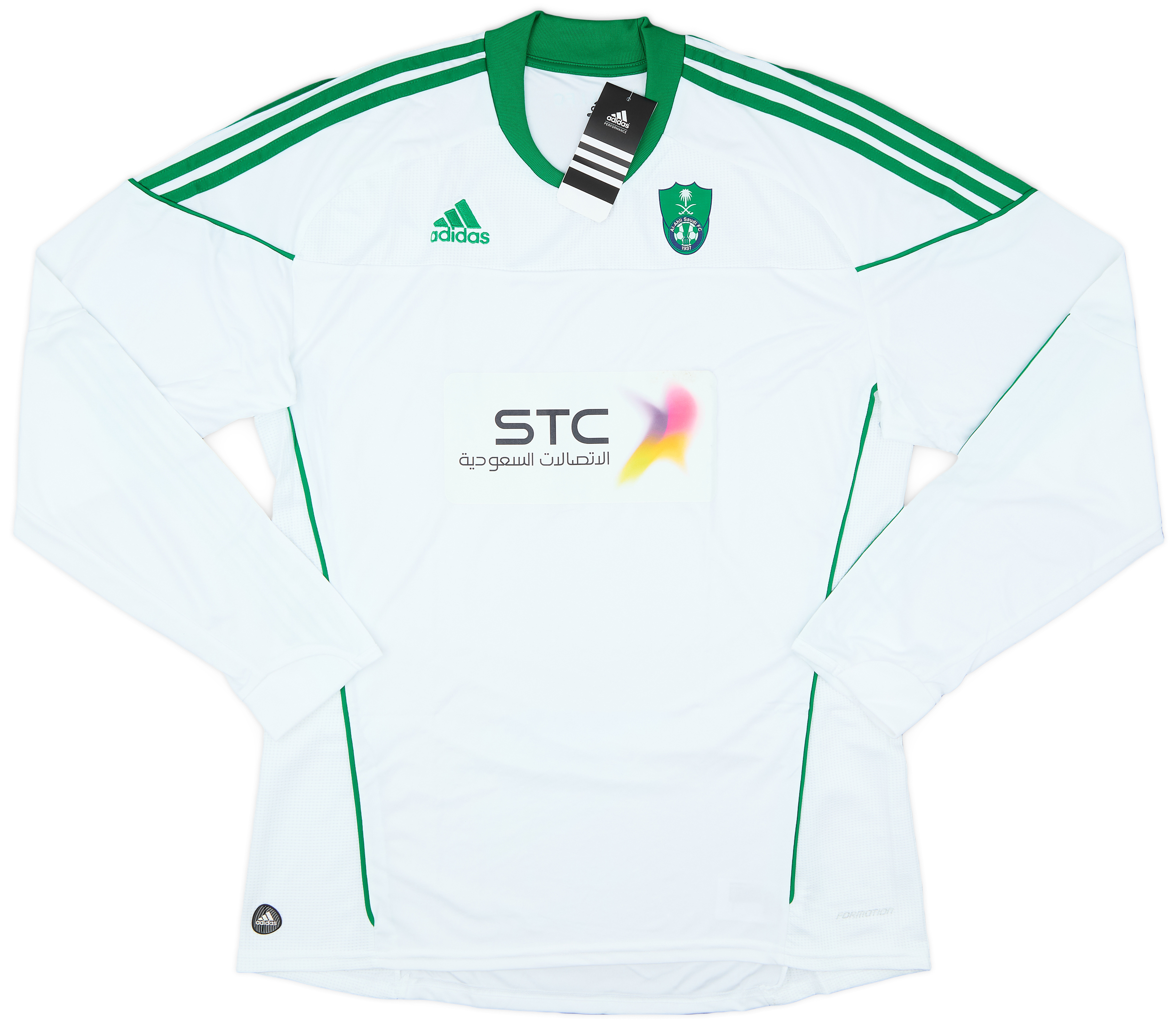 2010-11 Al-Ahli Saudi Home L/S Shirt (XL)