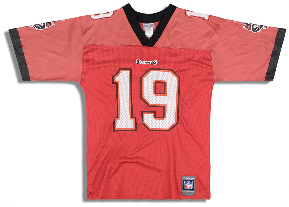 2001 Tampa Bay Buccaneers K. Johnson #19 Reebok Jersey (Home) M